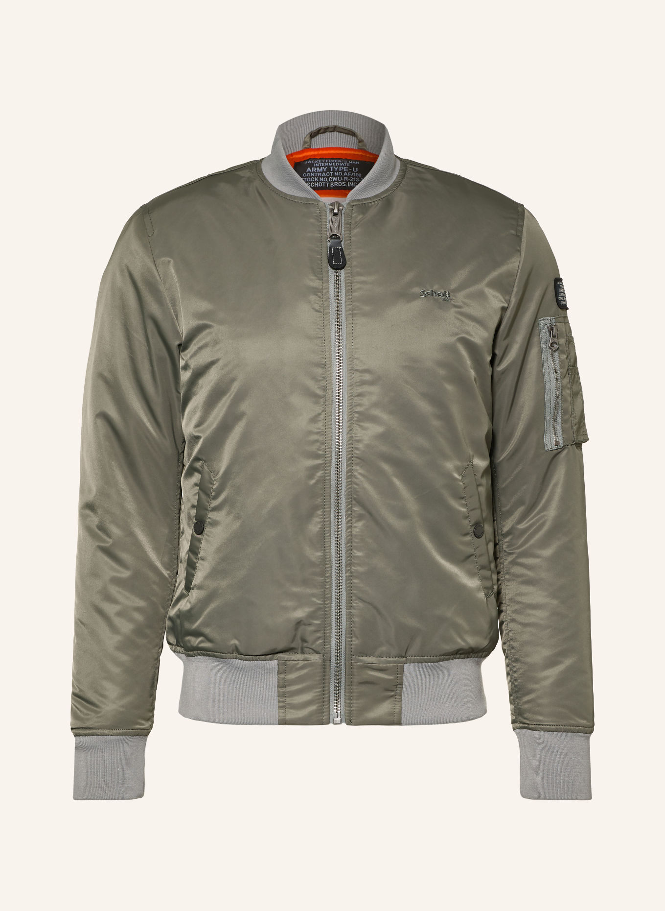Schott NYC AIRFORCE-RS Bomber jacket: KHAKI