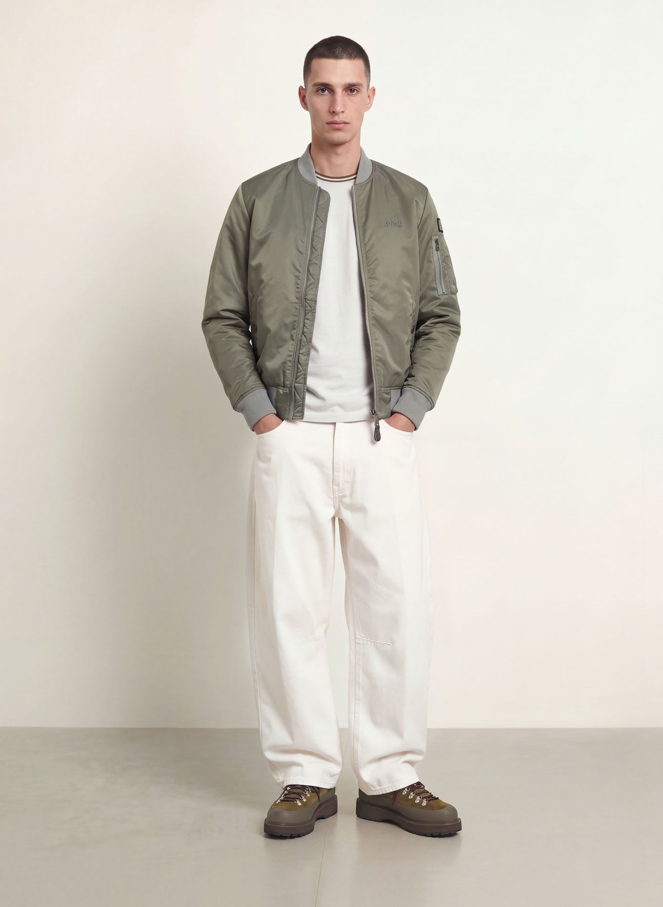 Schott NYC AIRFORCE-RS Bomber jacket: KHAKI