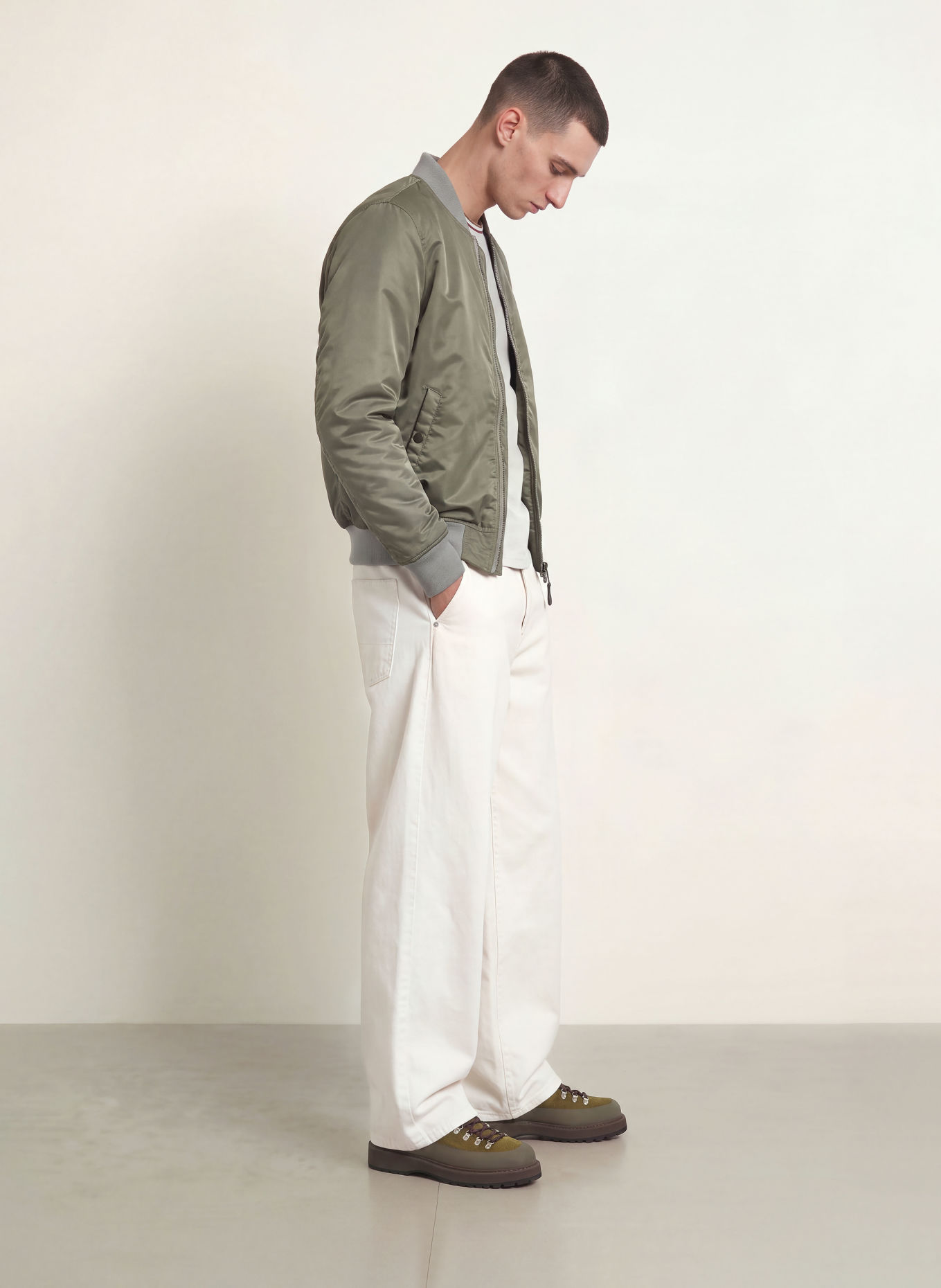Schott NYC AIRFORCE-RS Bomber jacket: KHAKI