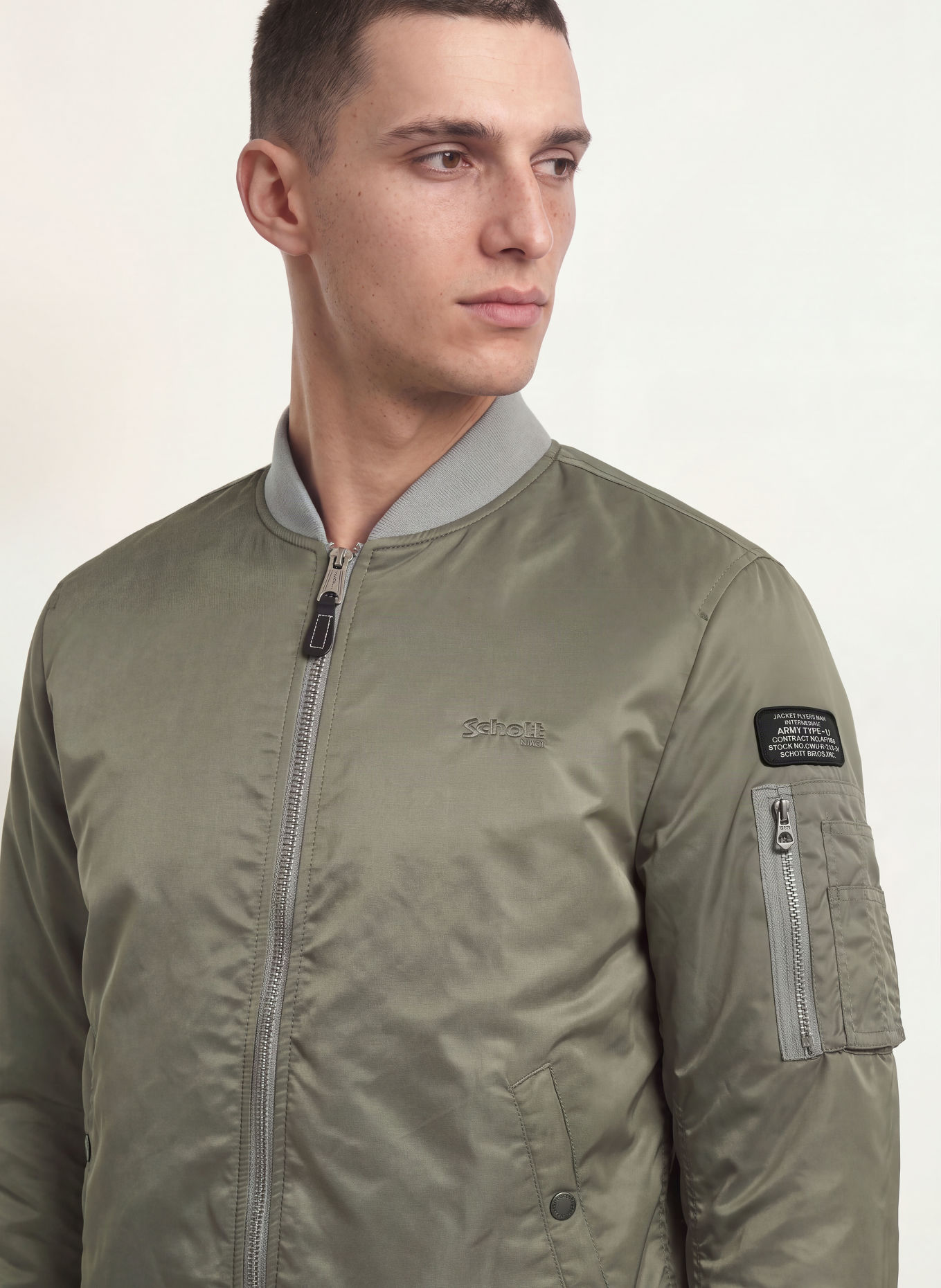 Schott NYC AIRFORCE-RS Bomber jacket: KHAKI