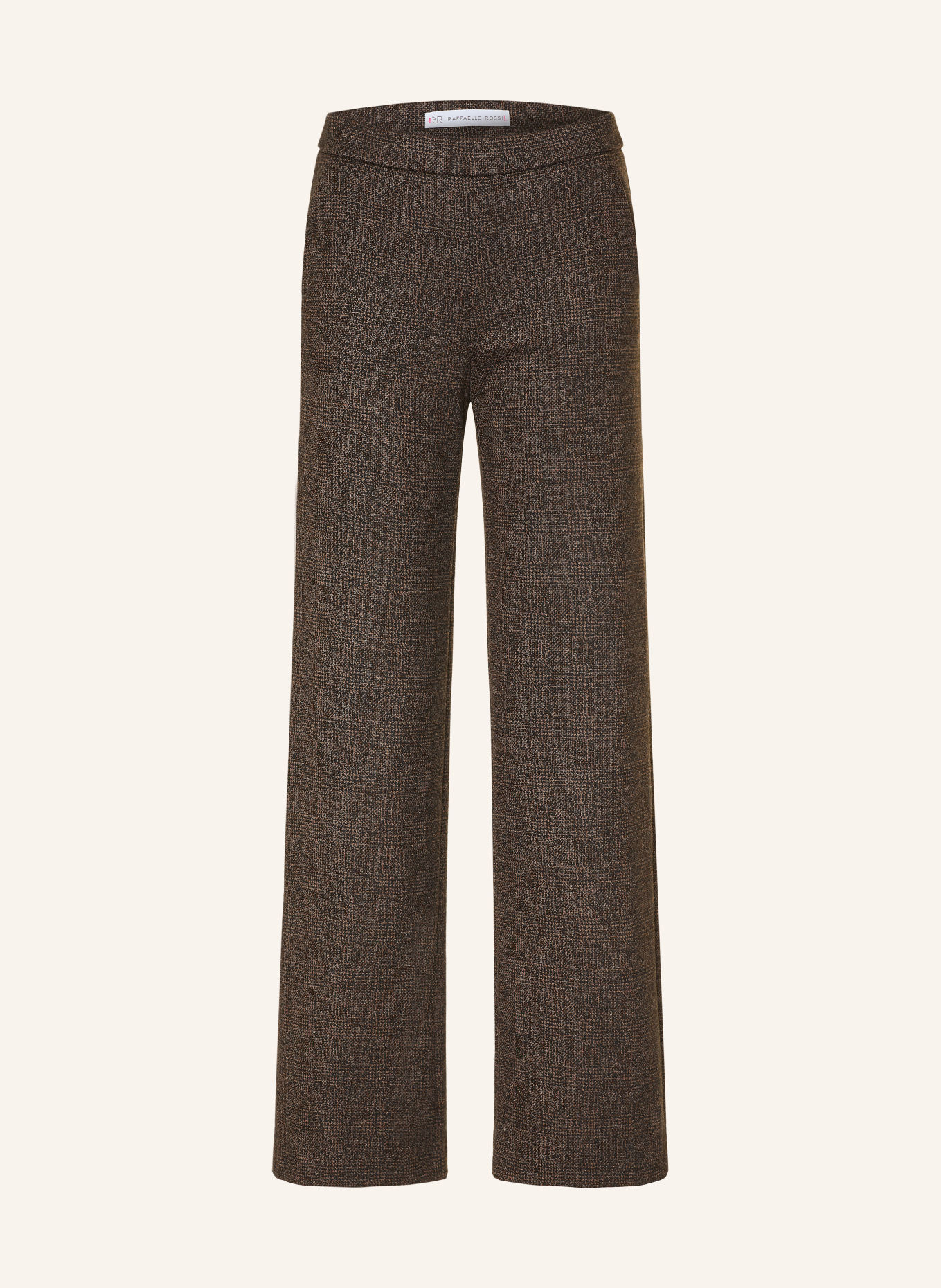 RAFFAELLO ROSSI Marlenehose PALINA aus Jersey: DUNKELBRAUN / BRAUN