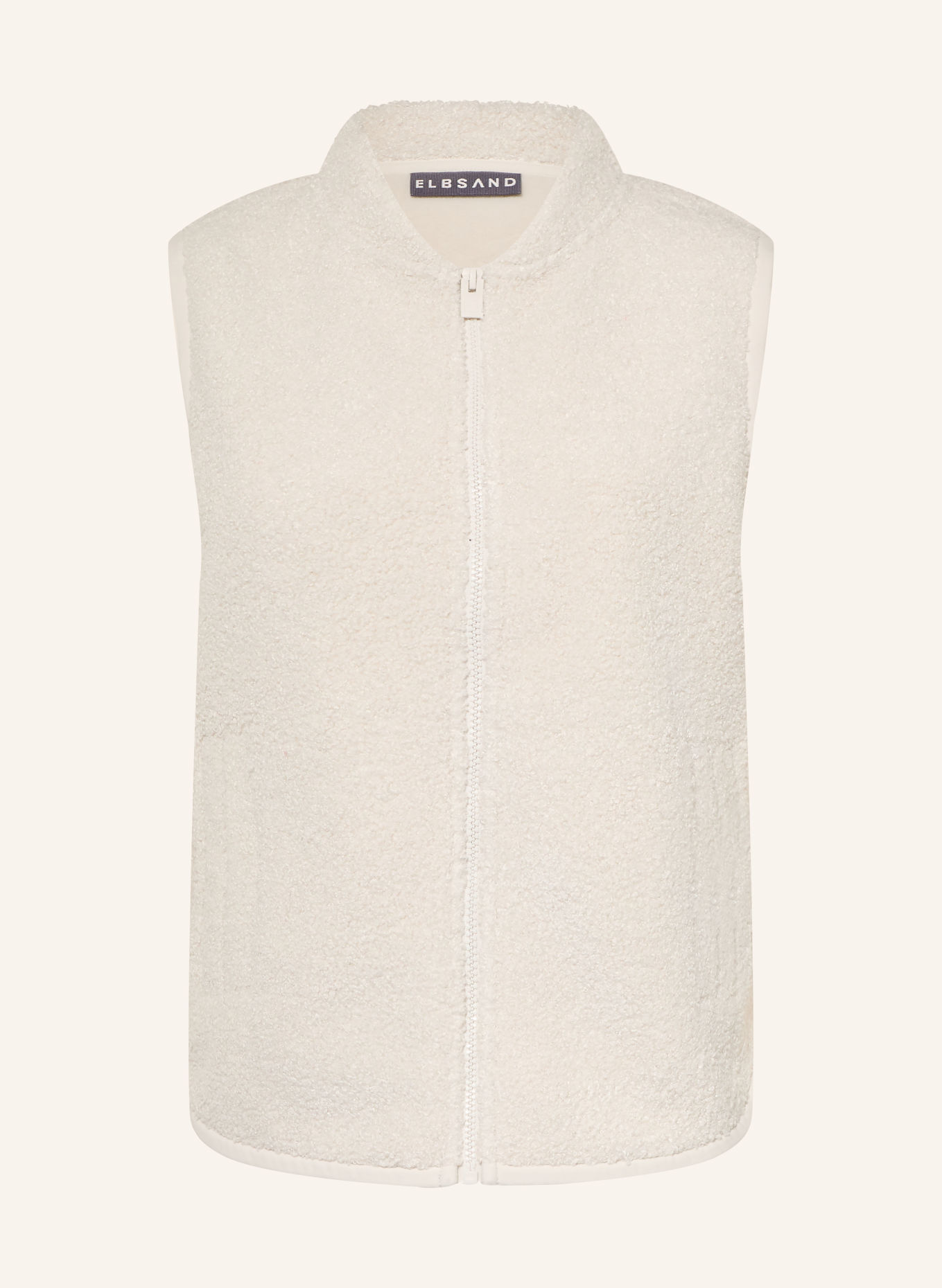 ELBSAND Fleece bodywarmer NISA: WIT