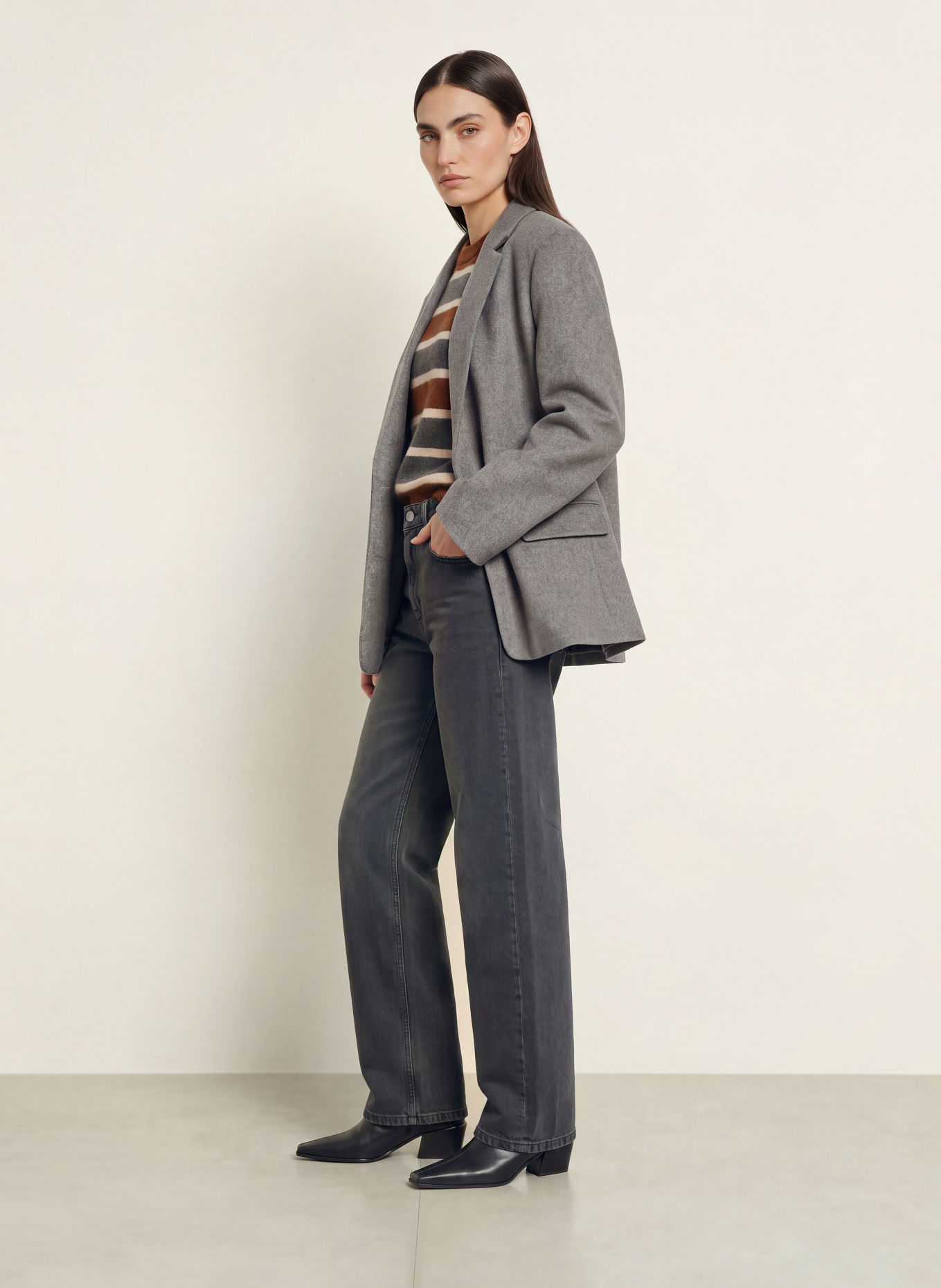 DRYKORN SHENTON Blazer: GRAY