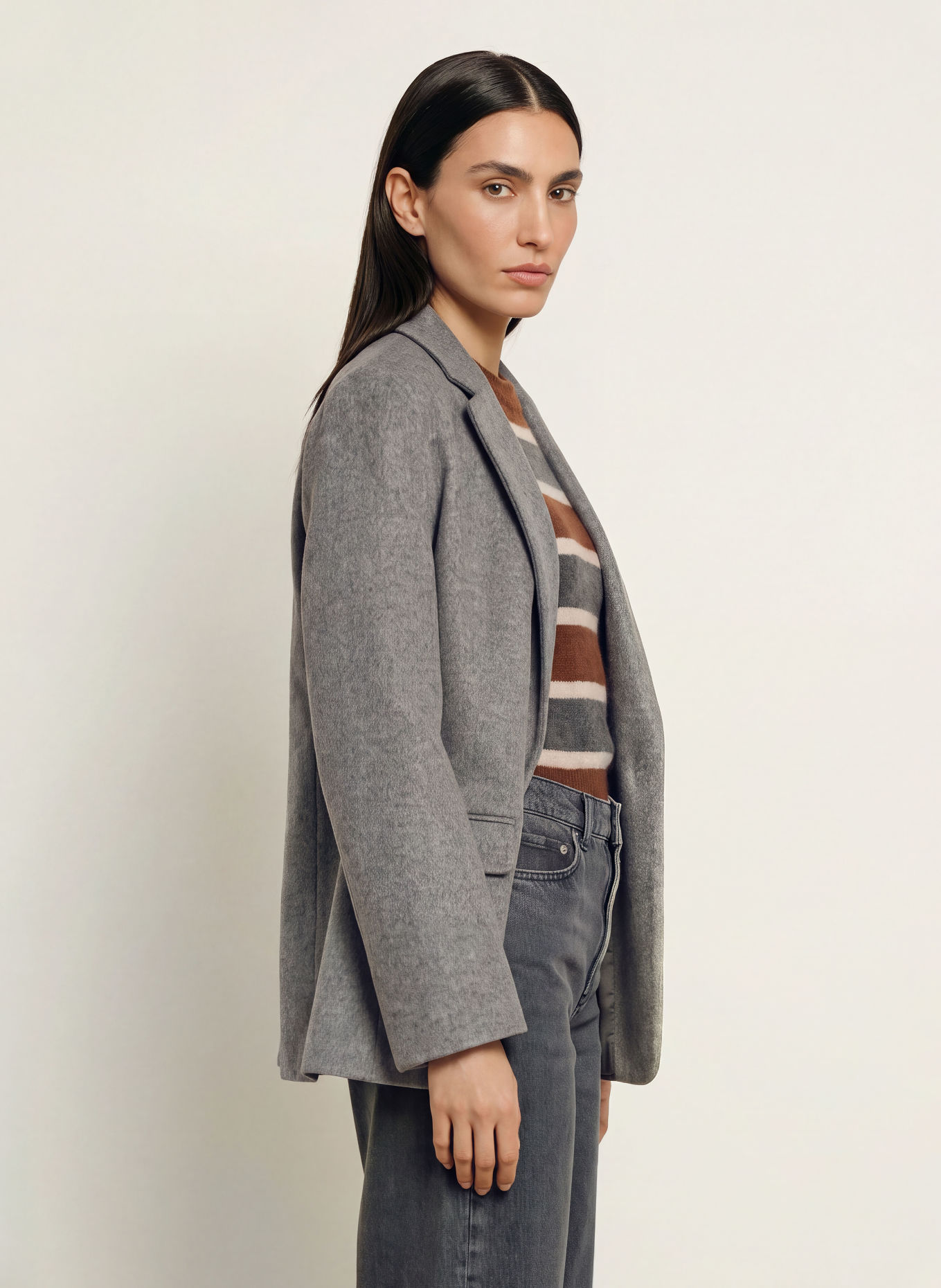 DRYKORN SHENTON Blazer: GRAY