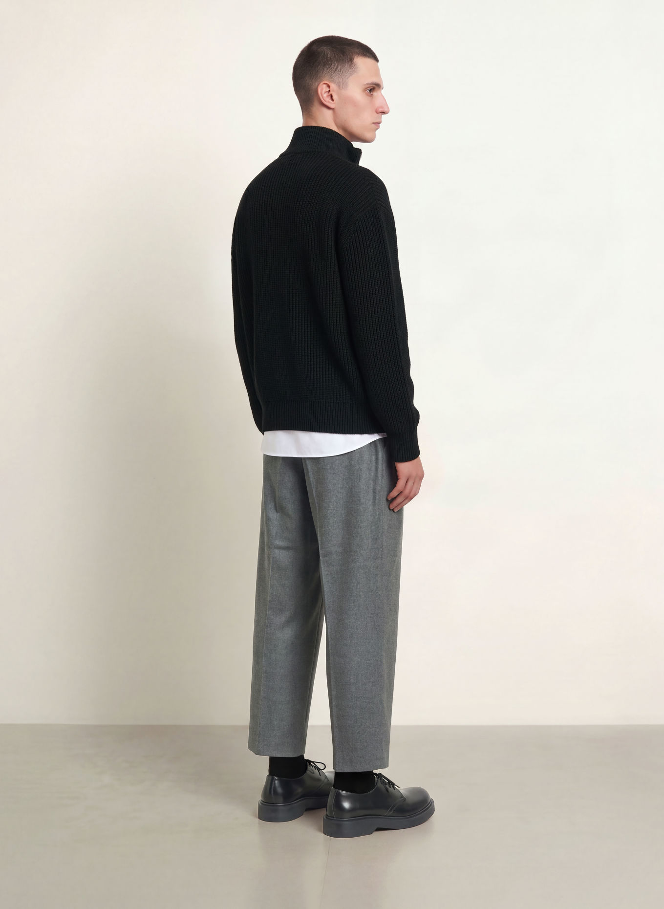 studio seidensticker Pantalon STUDIO coupe décontractée: GRIS FONCÉ