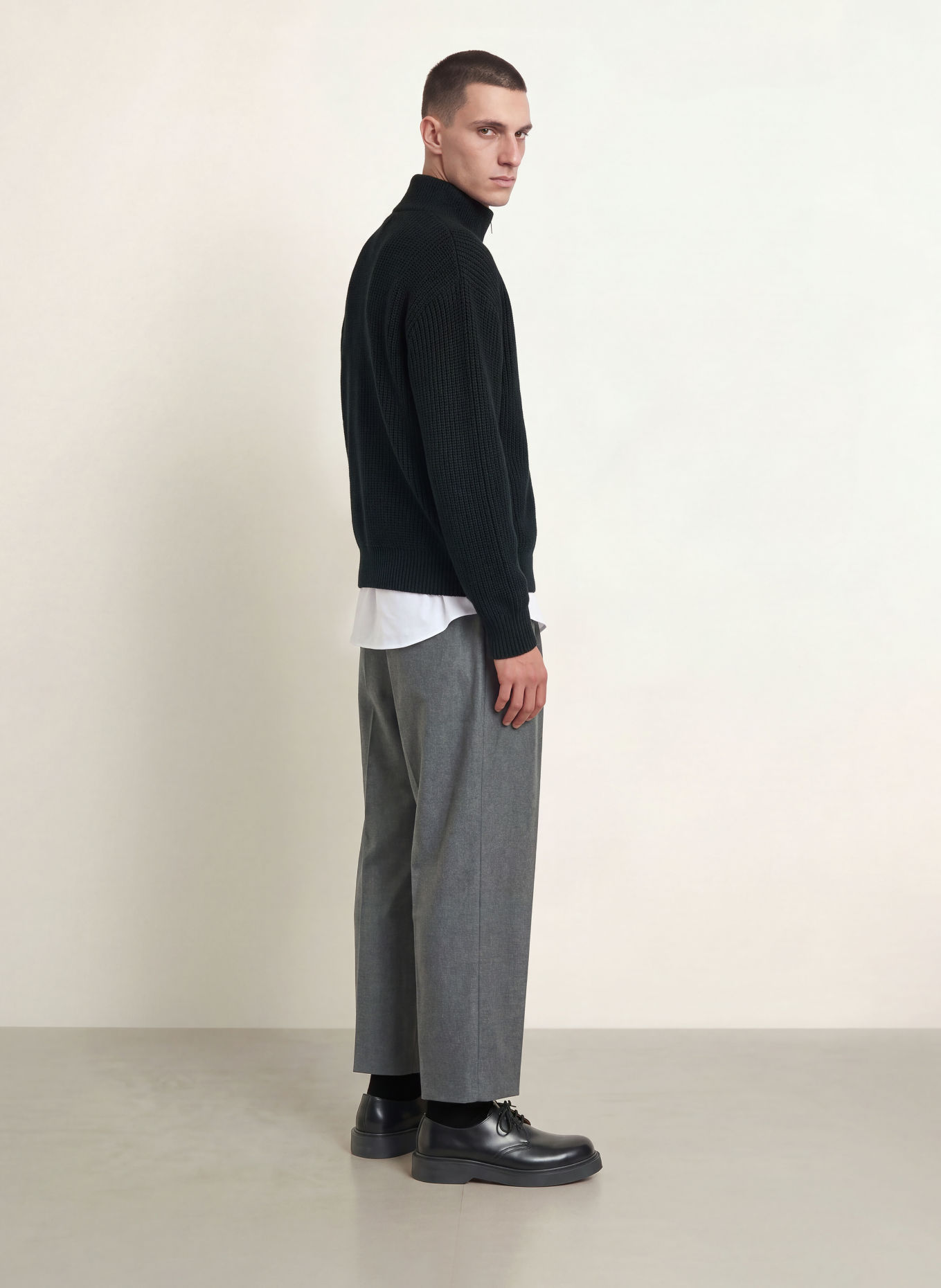 studio seidensticker Pantalon STUDIO coupe décontractée: GRIS FONCÉ