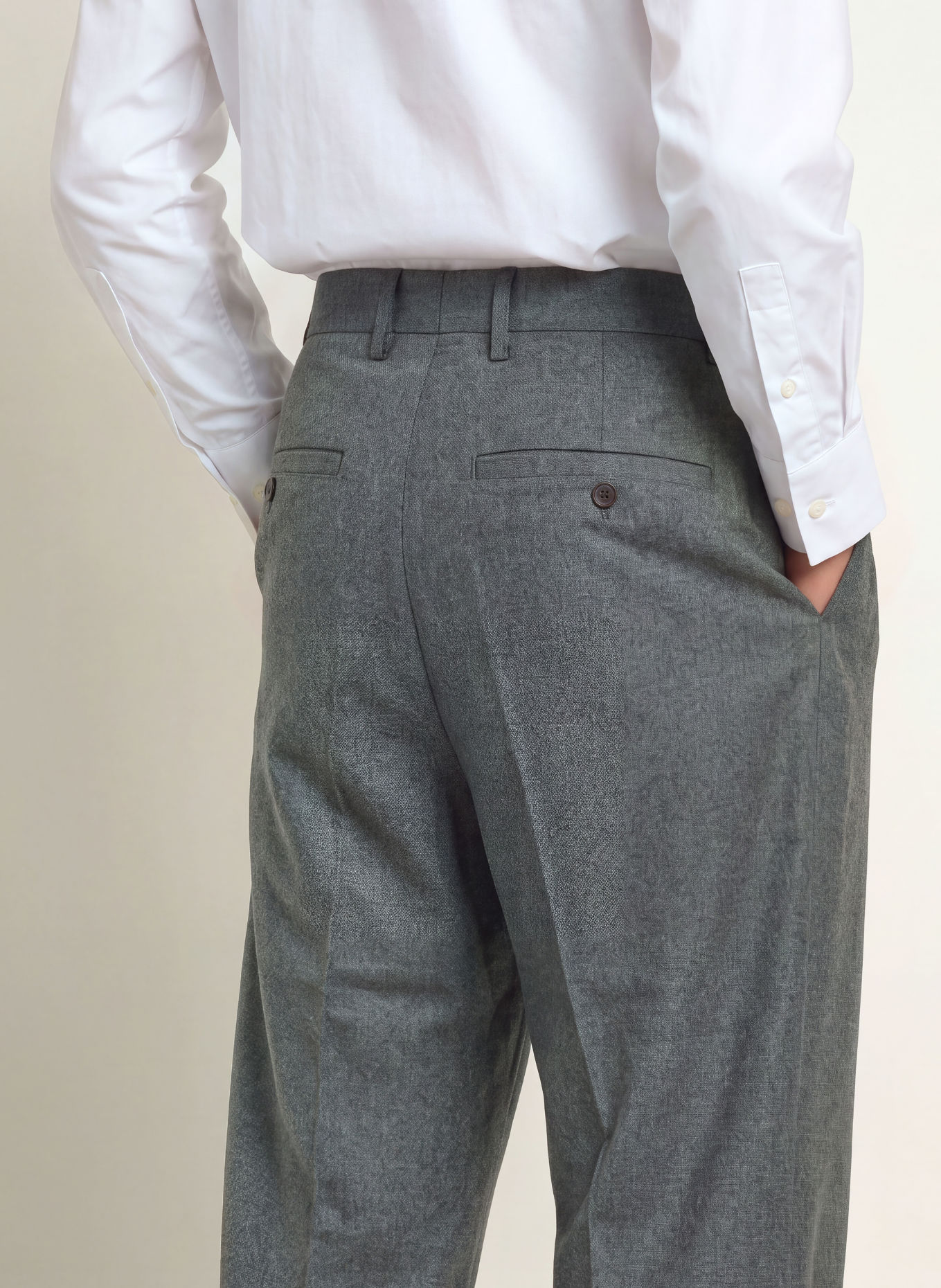 studio seidensticker Pantalon STUDIO coupe décontractée: GRIS FONCÉ
