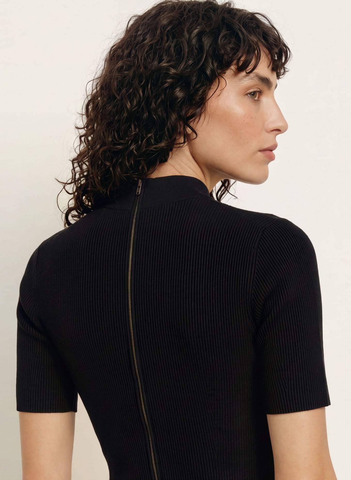 DRYKORN Strickkleid ELEA: SCHWARZ