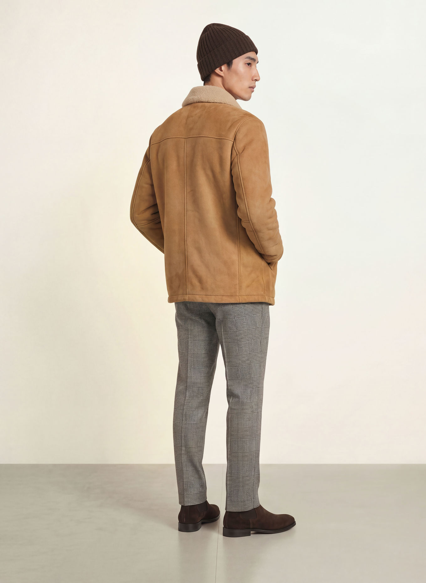DRESSLER Lederjacke WALTER: CAMEL