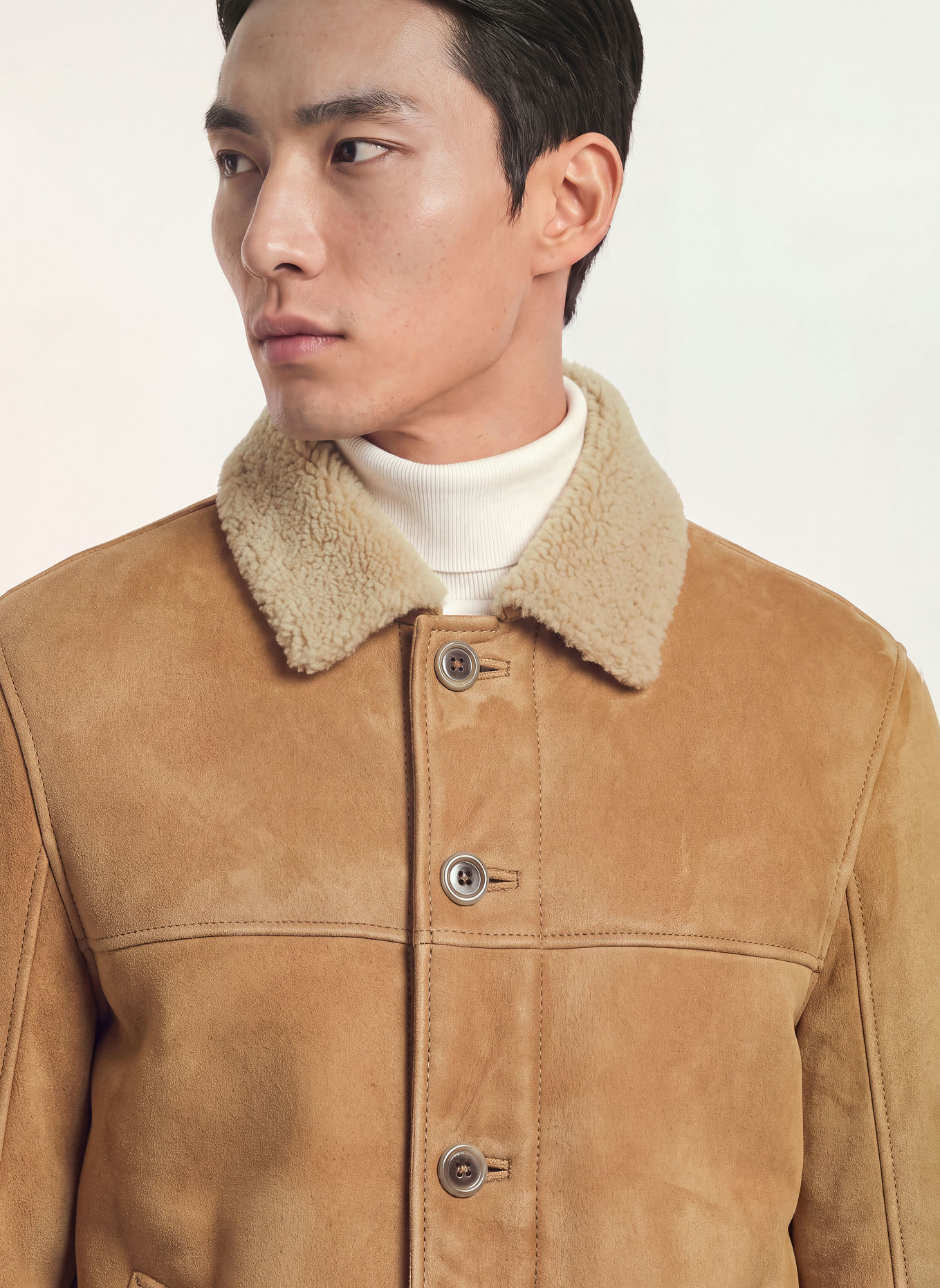 DRESSLER Lederjacke WALTER: CAMEL
