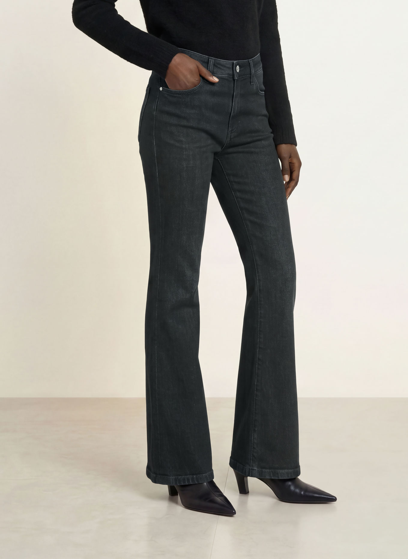 BOSS Blugi bootcut ROSALYA 6.0: 430 BRIGHT BLUE
