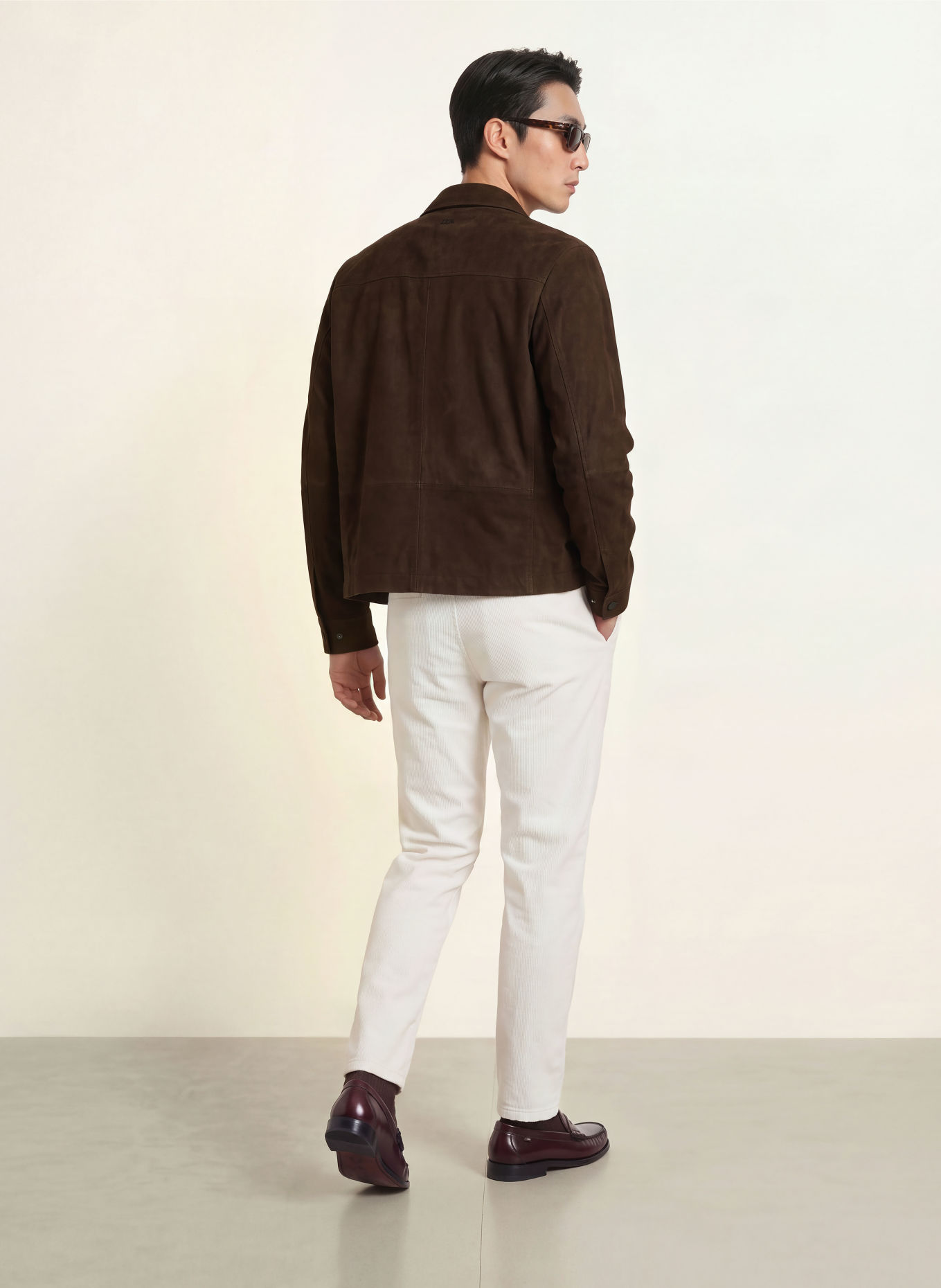 BRAX Cordchino PHIL Tapered Fit: 59 CHALK WHITE