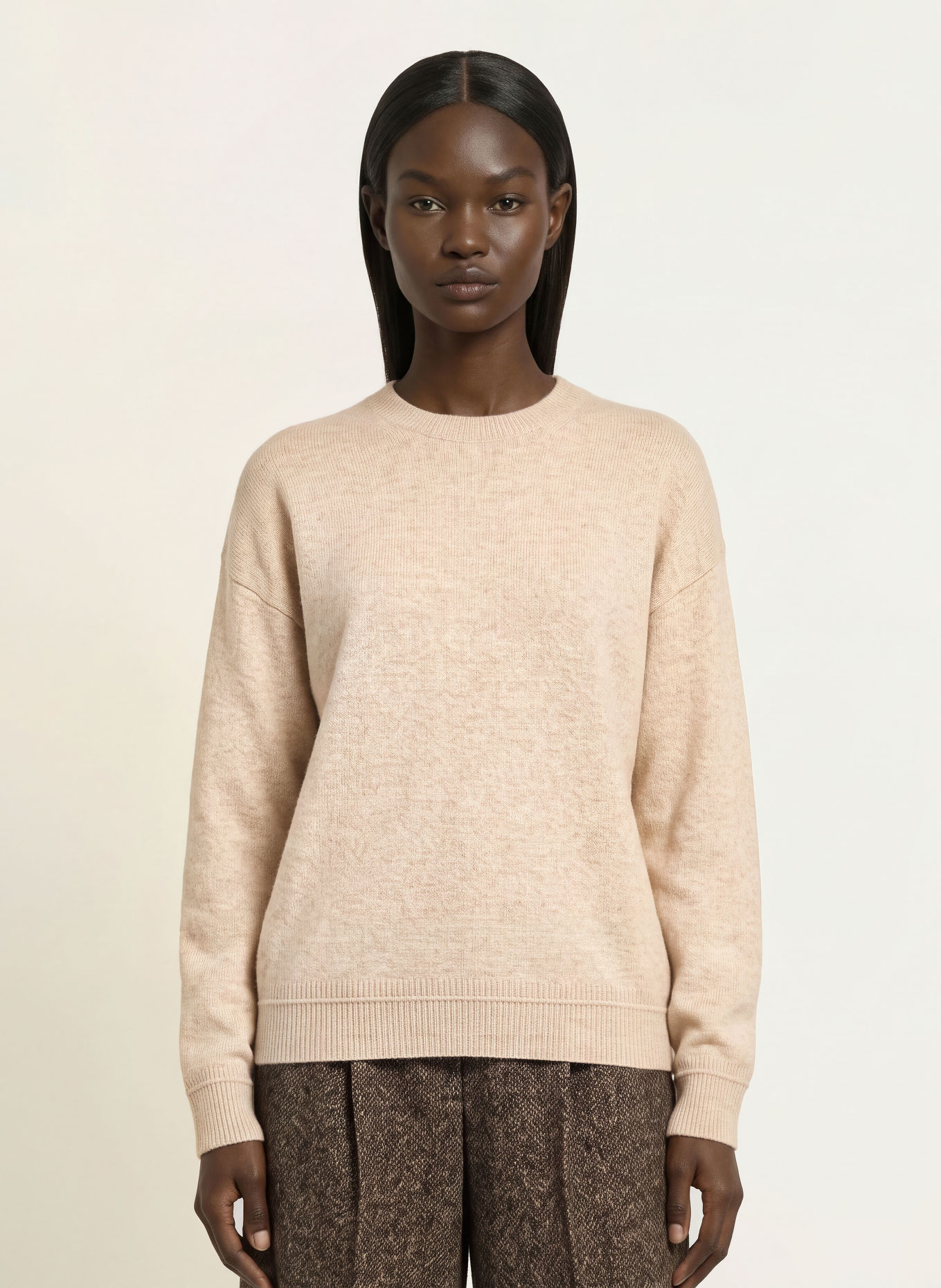 BOSS Kashmir-Pullover FIALKA: LYSEBRUN