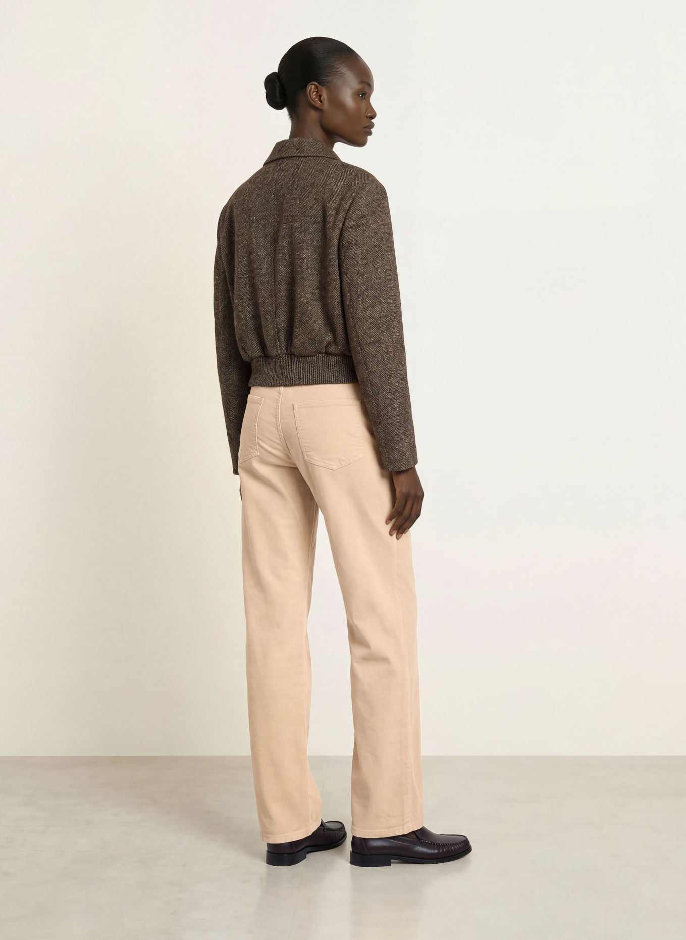 BOSS Cordbukser CROSSROAD: BEIGE