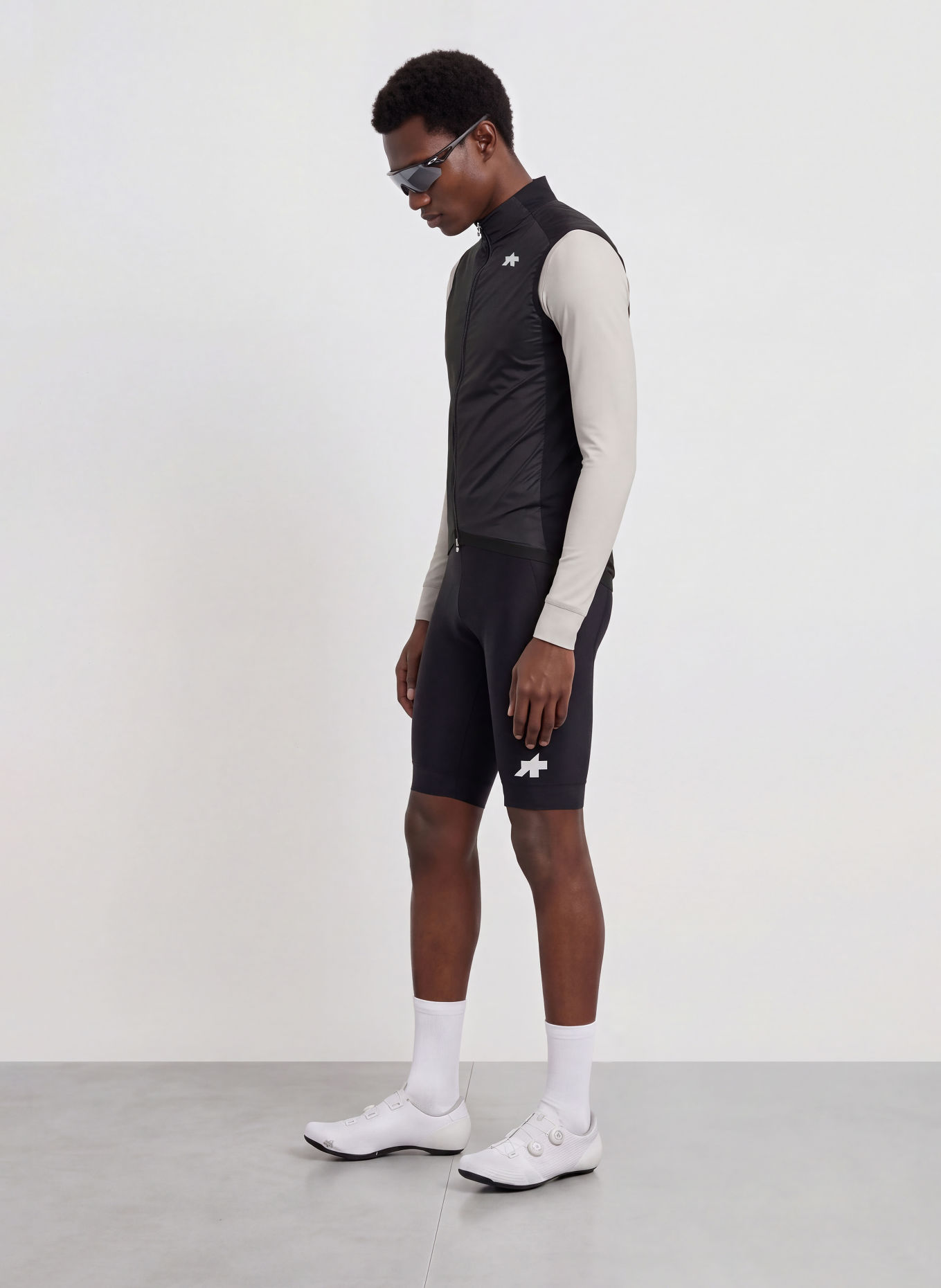 ASSOS Fietsbodywarmer MILLE GT S11: ZWART