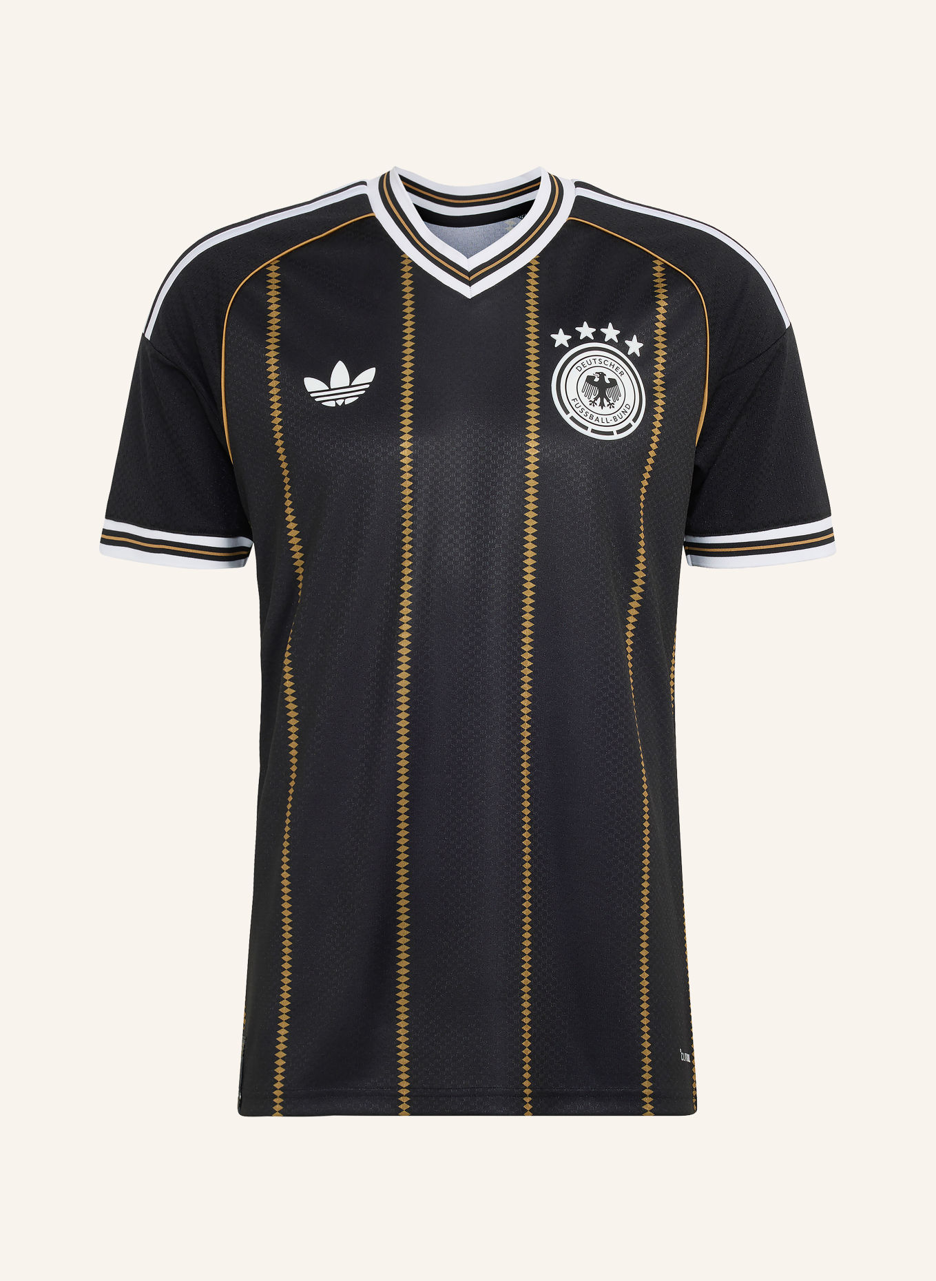 adidas Reserve-shirt DUITSLAND 26: ZWART / GOUD / WIT