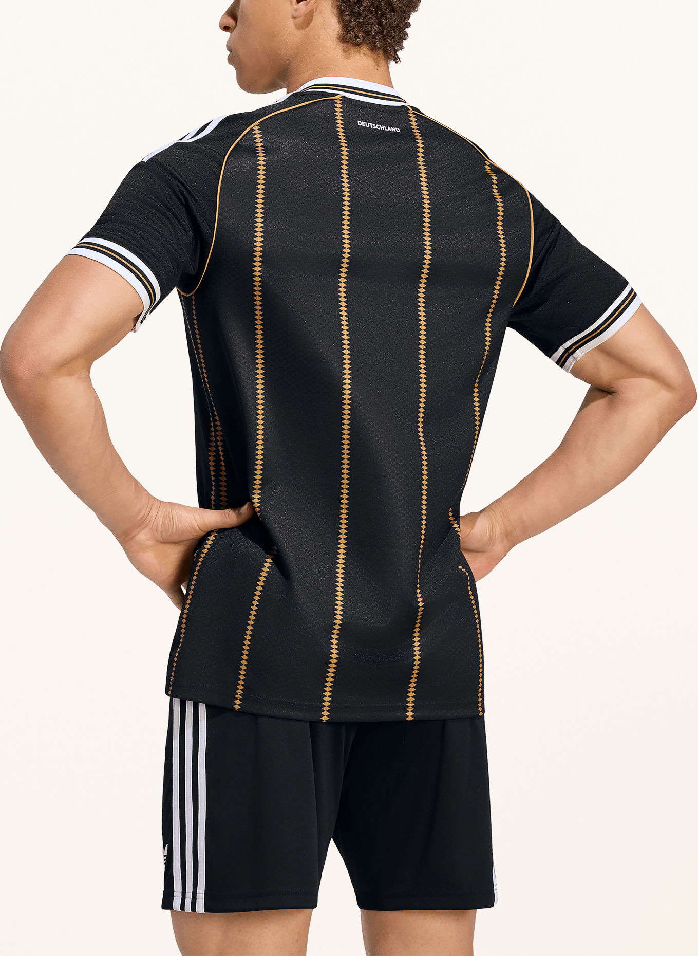 adidas Reserve-shirt DUITSLAND 26: ZWART / GOUD / WIT