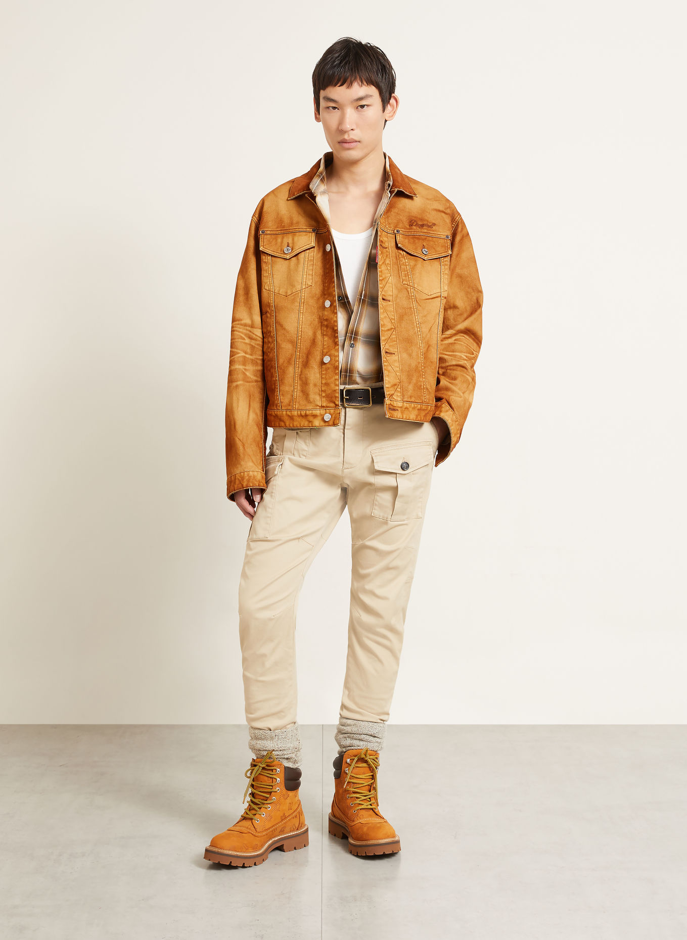 DSQUARED2 Denim jacket: 133 Camel