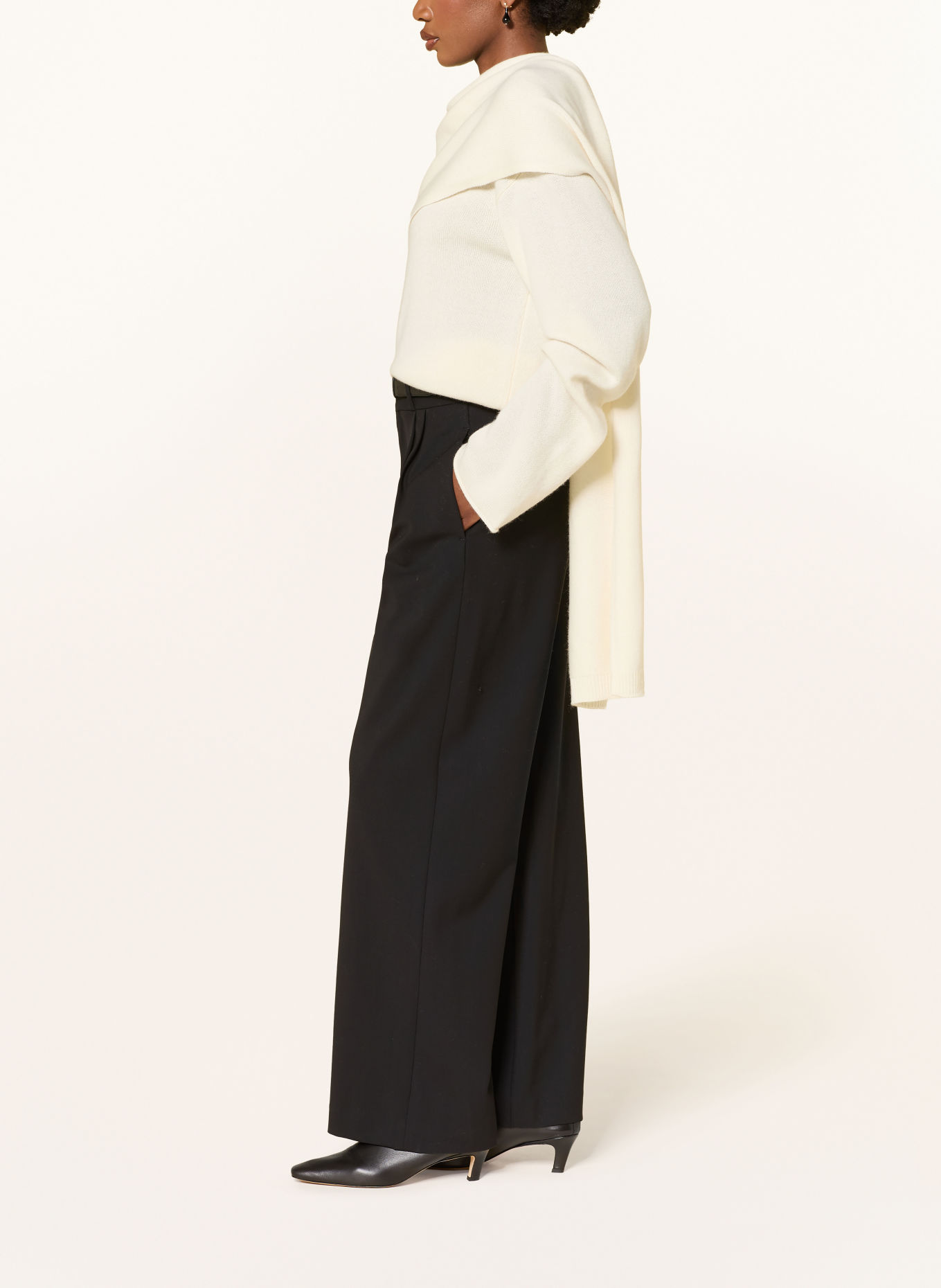 LOULOU DE SAISON Marlene-broek NAT: ZWART