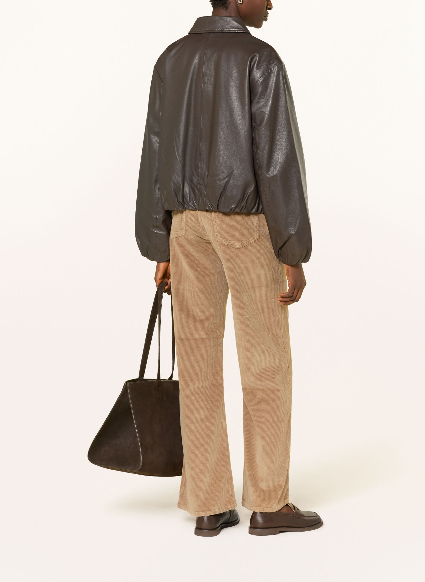 mavi MALIBU Cord Pants: BEIGE