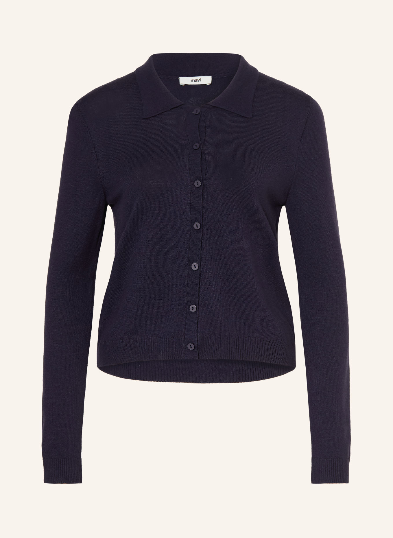 mavi Cardigan: DARK BLUE