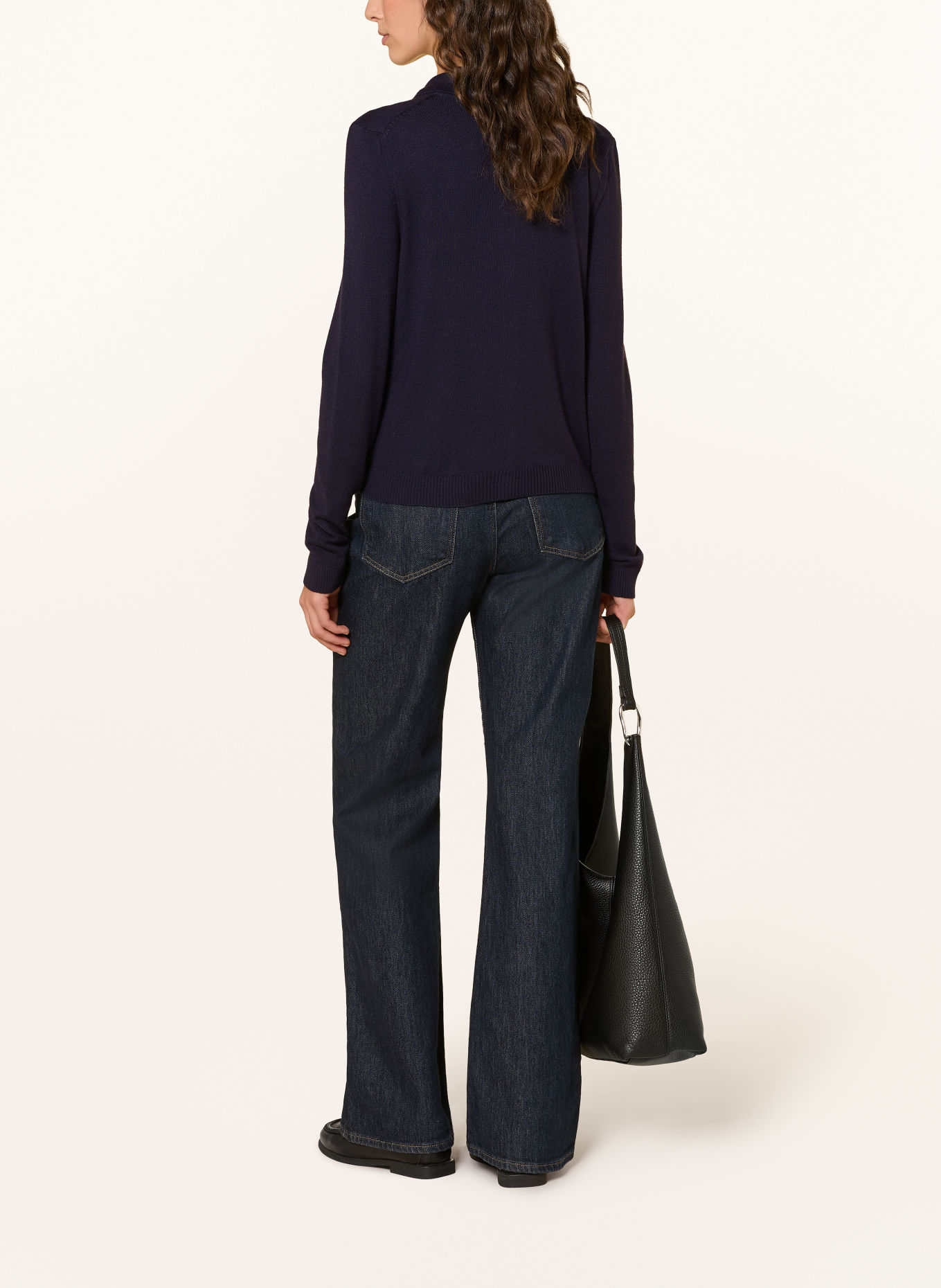 mavi Cardigan: DARK BLUE