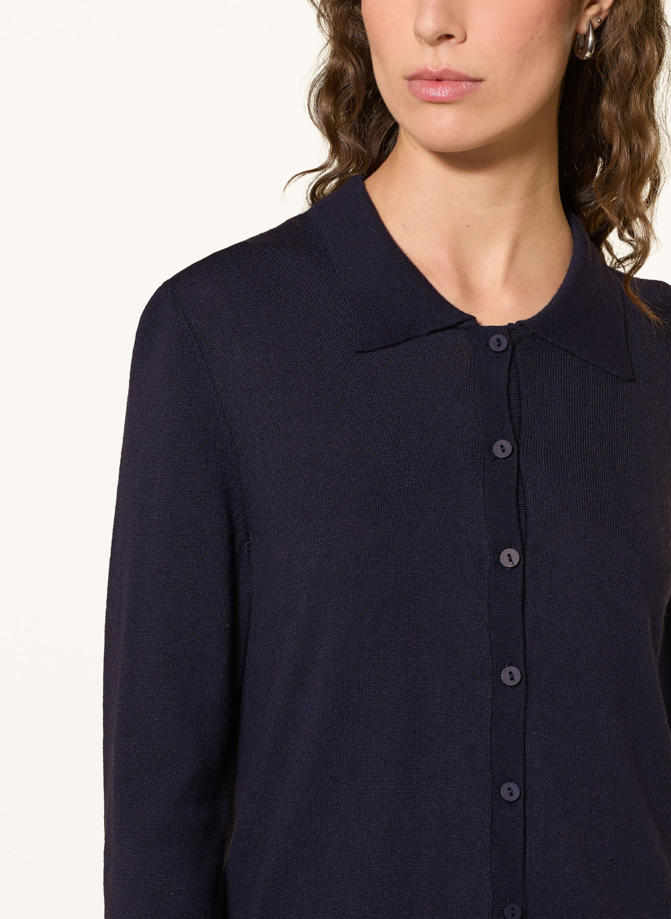 mavi Cardigan: DARK BLUE