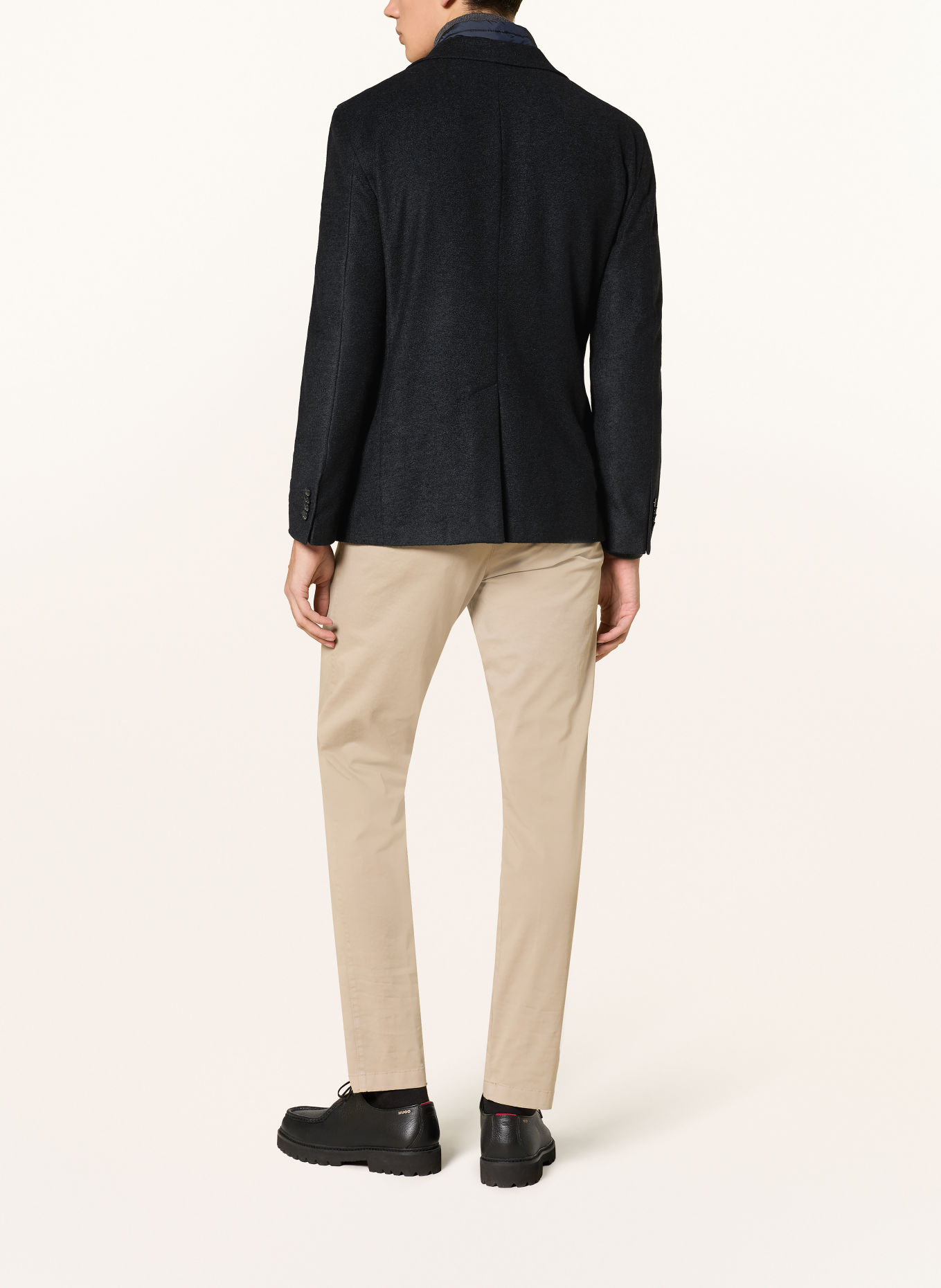 BALDESSARINI Sakko Slim Fit mit herausnehmbarer Blende: DUNKELBLAU
