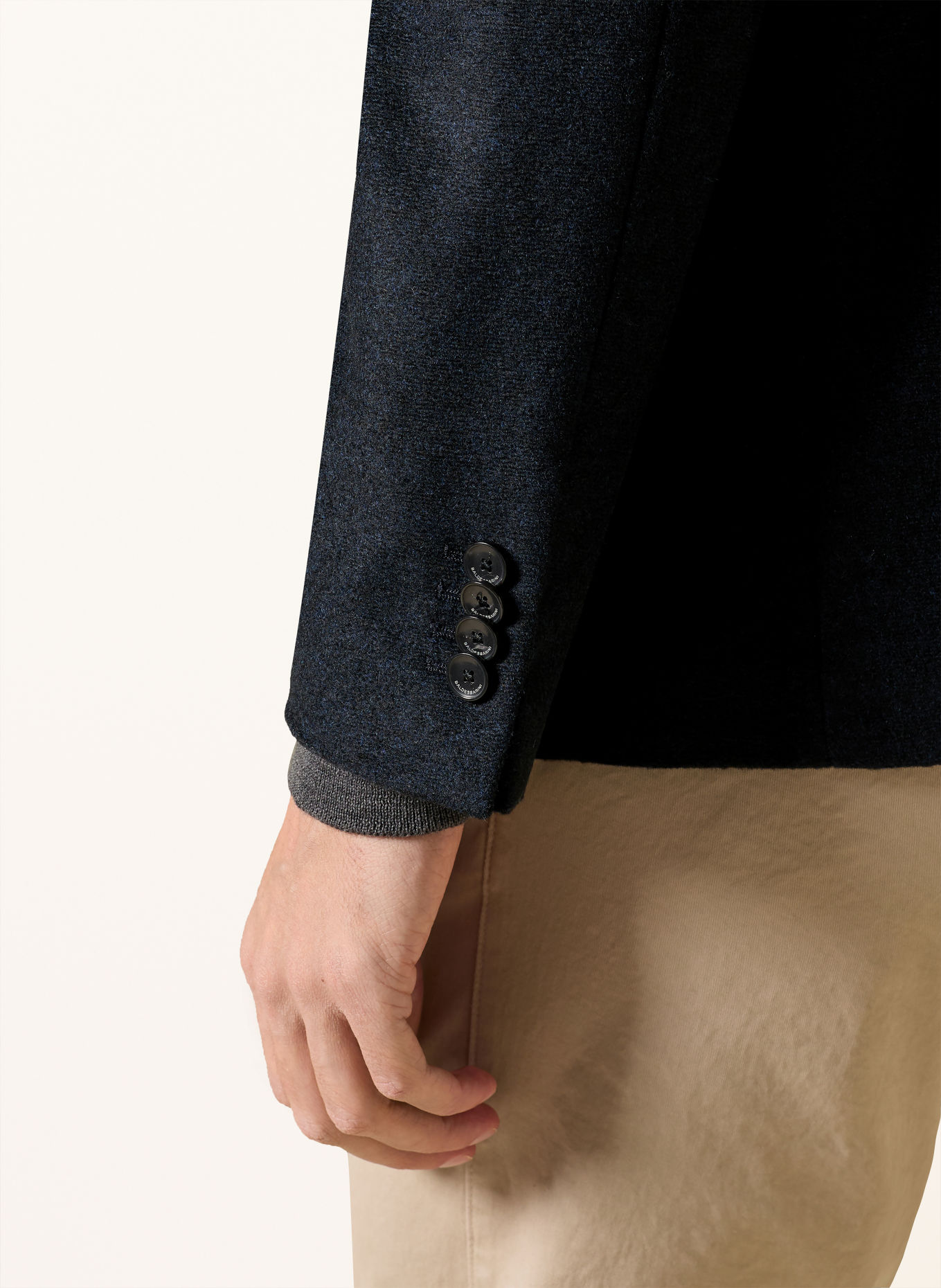 BALDESSARINI Sakko Slim Fit mit herausnehmbarer Blende: DUNKELBLAU
