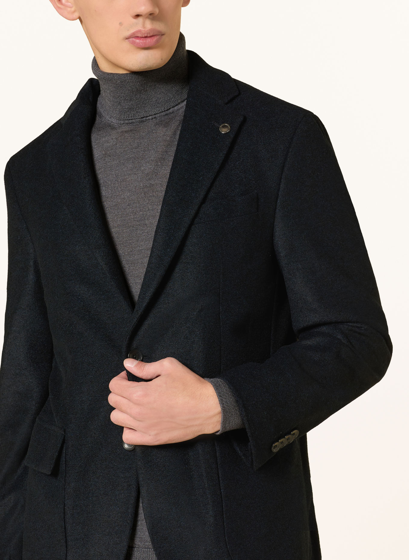 BALDESSARINI Sakko Slim Fit mit herausnehmbarer Blende: DUNKELBLAU