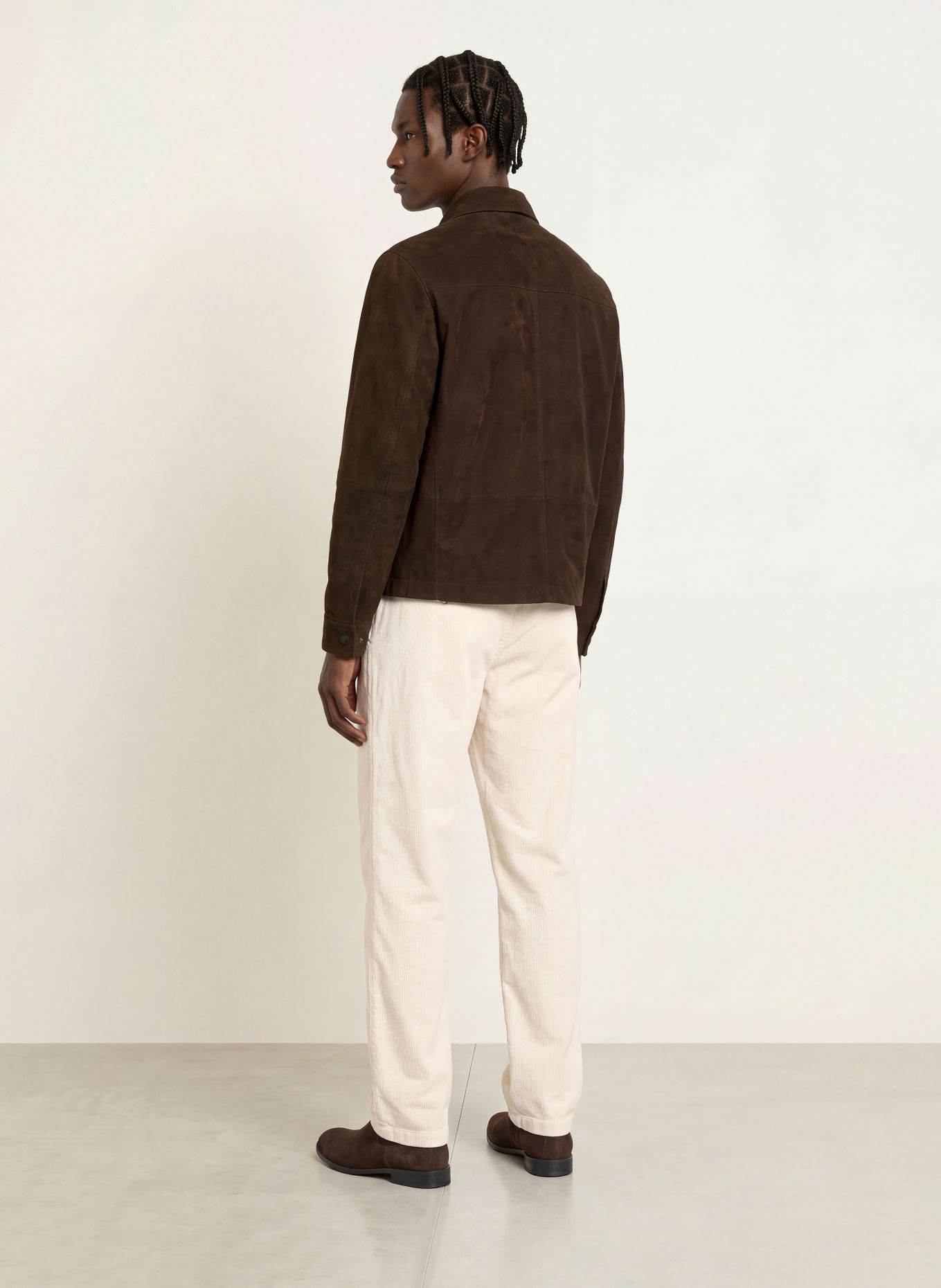 BALDESSARINI Cordchino Contemporary Fit: CREAM