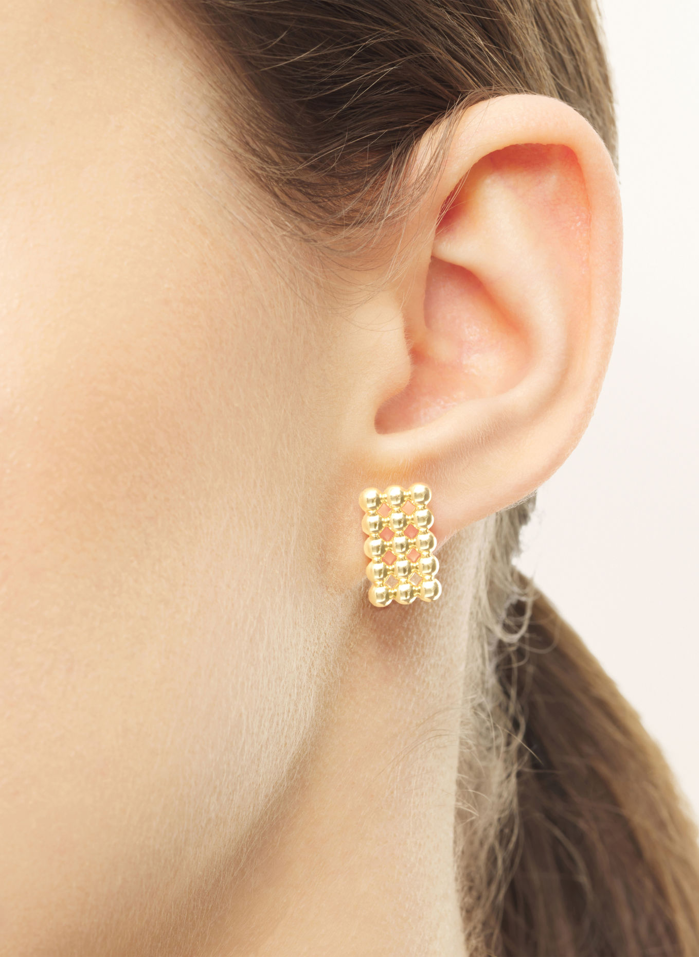 LULU Copenhagen Clous d'oreilles GLAMOUR EARRING: OR