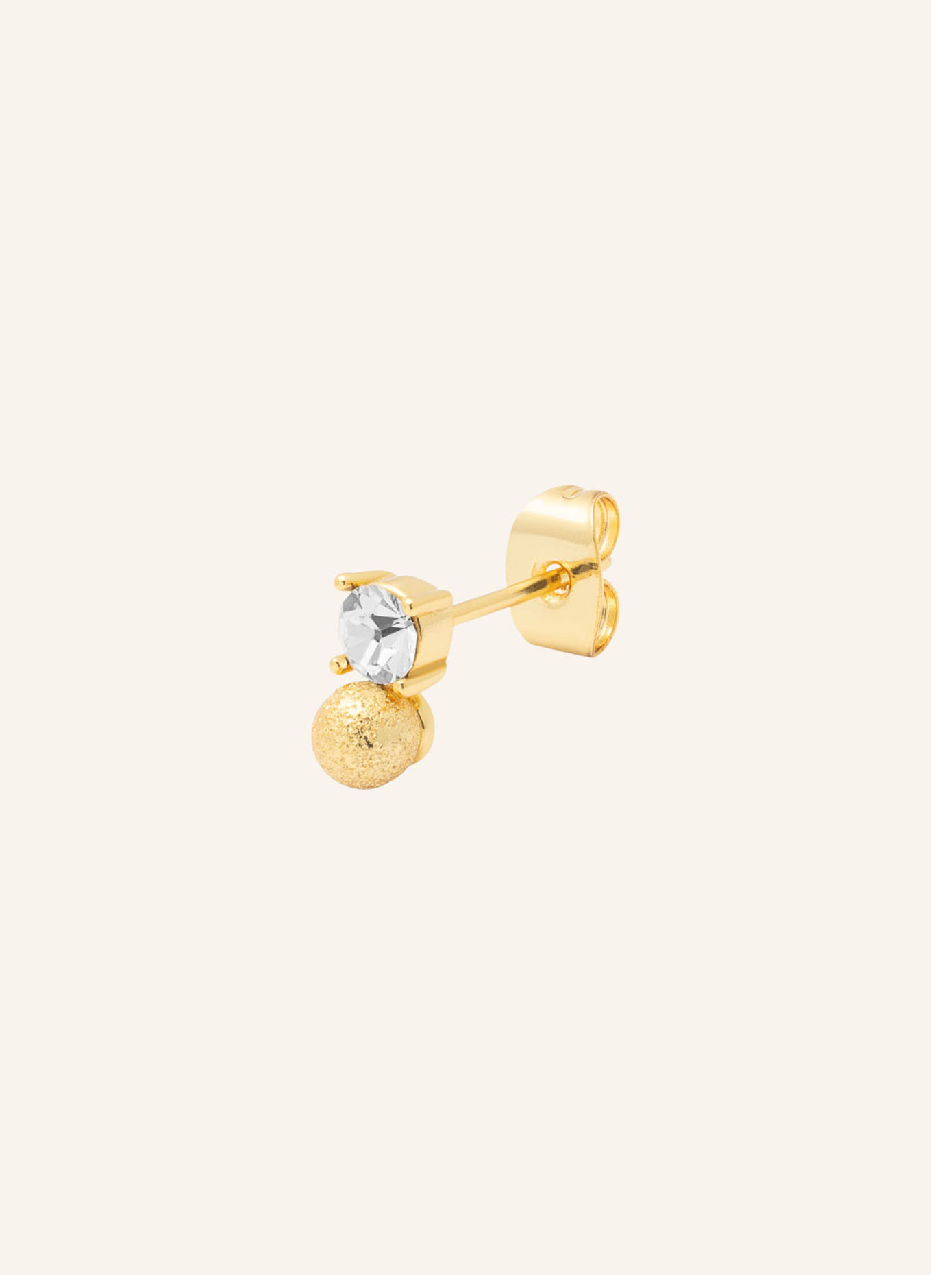 LULU Copenhagen DIAMOND EYE Stud earrings: GOLD