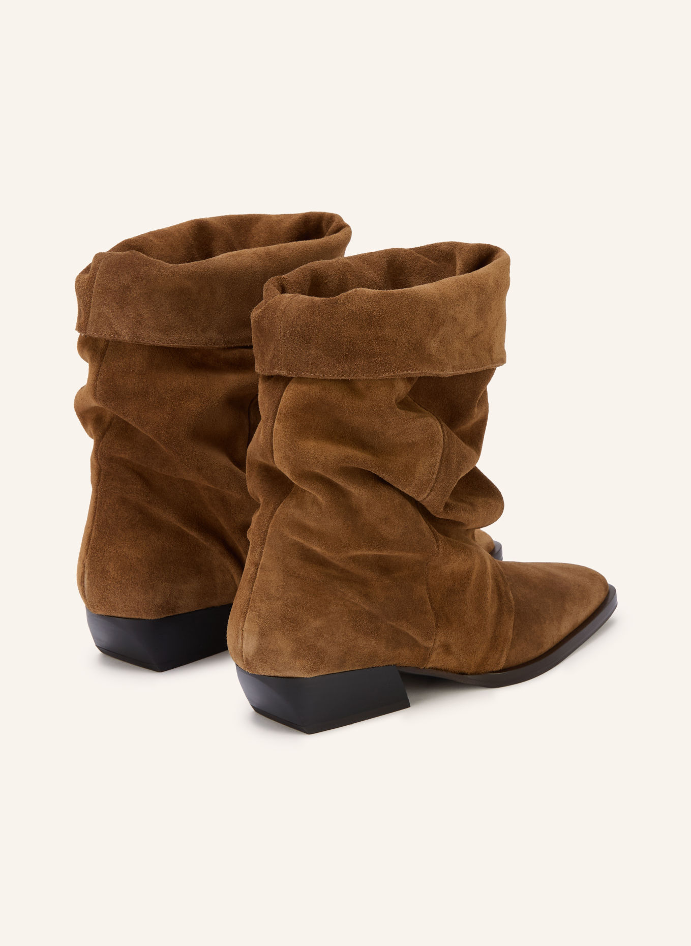 THEA MIKA Cowboy Boots ENYA: CAMEL