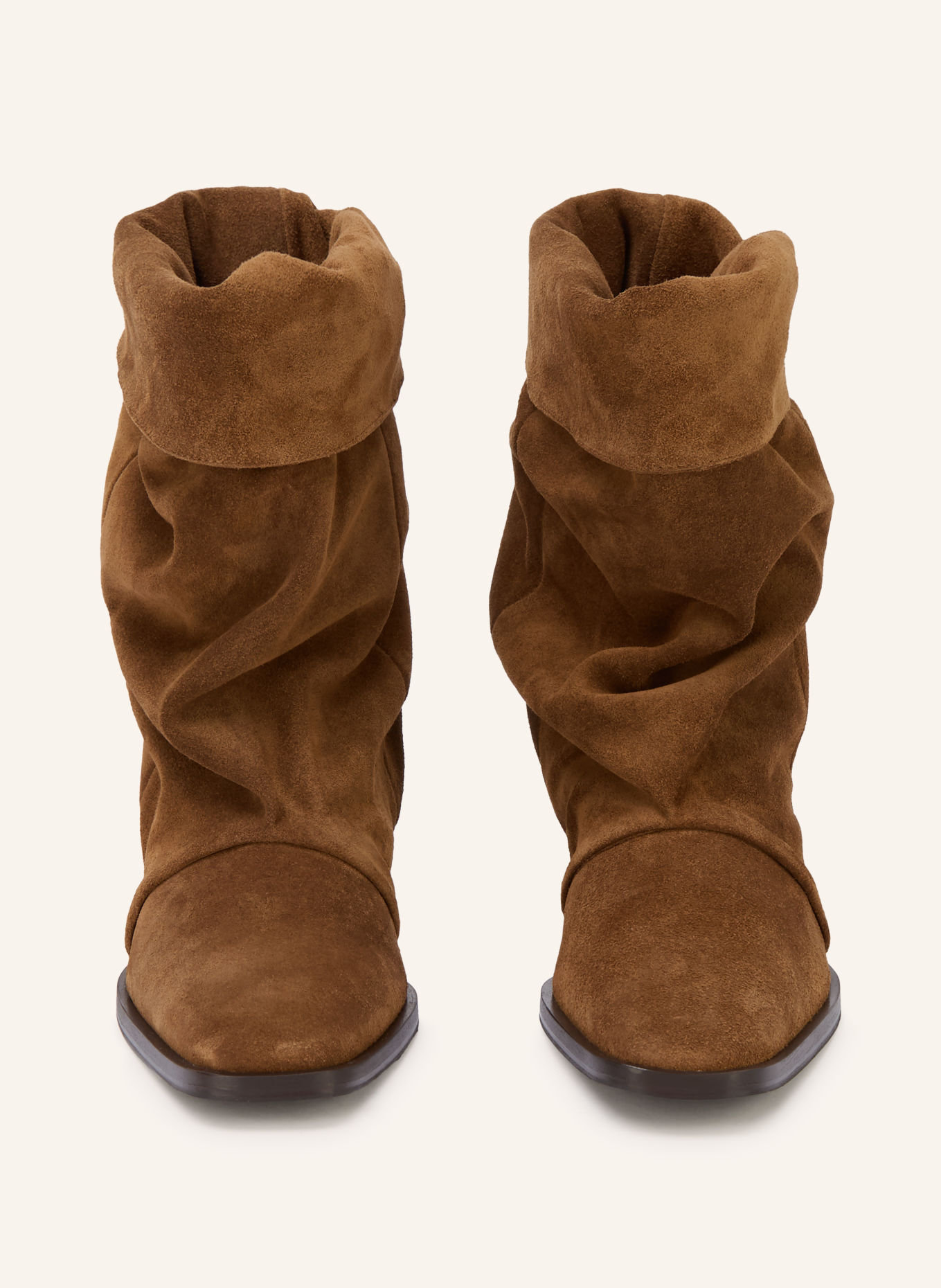 THEA MIKA Cowboy Boots ENYA: CAMEL