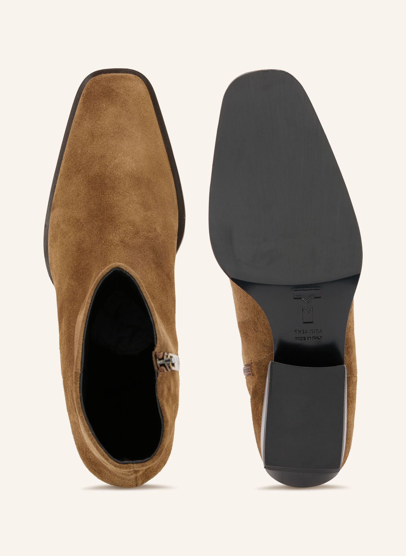 THEA MIKA Cowboy Boots EMMI: CAMEL