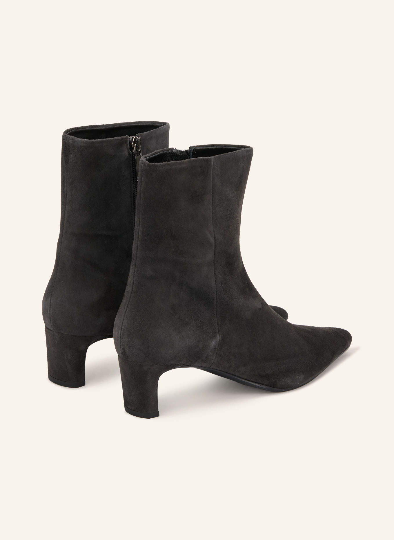 THEA MIKA VESNA Ankle boots: DARK GRAY / PLATINUM