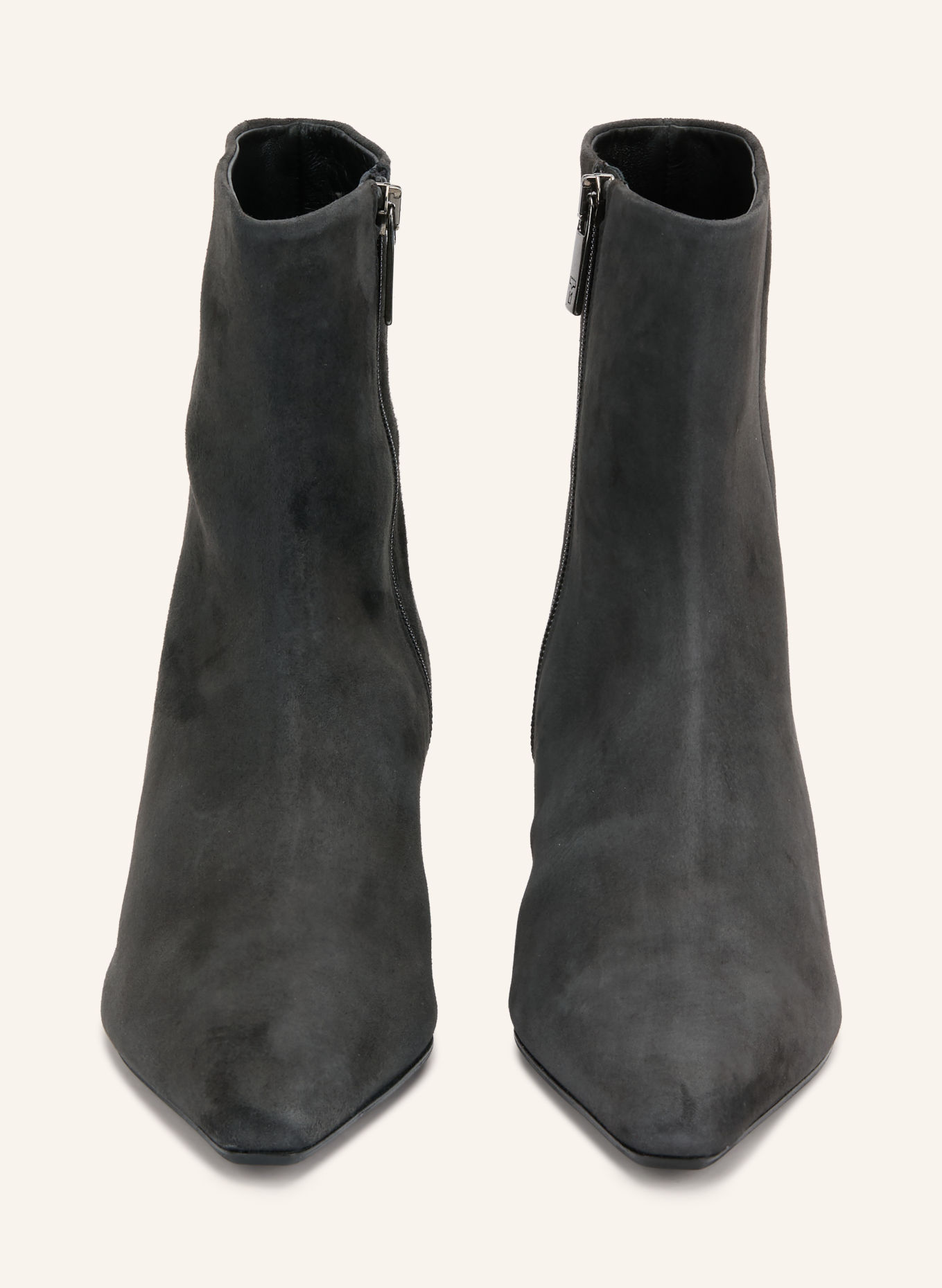 THEA MIKA VESNA Ankle boots: DARK GRAY / PLATINUM
