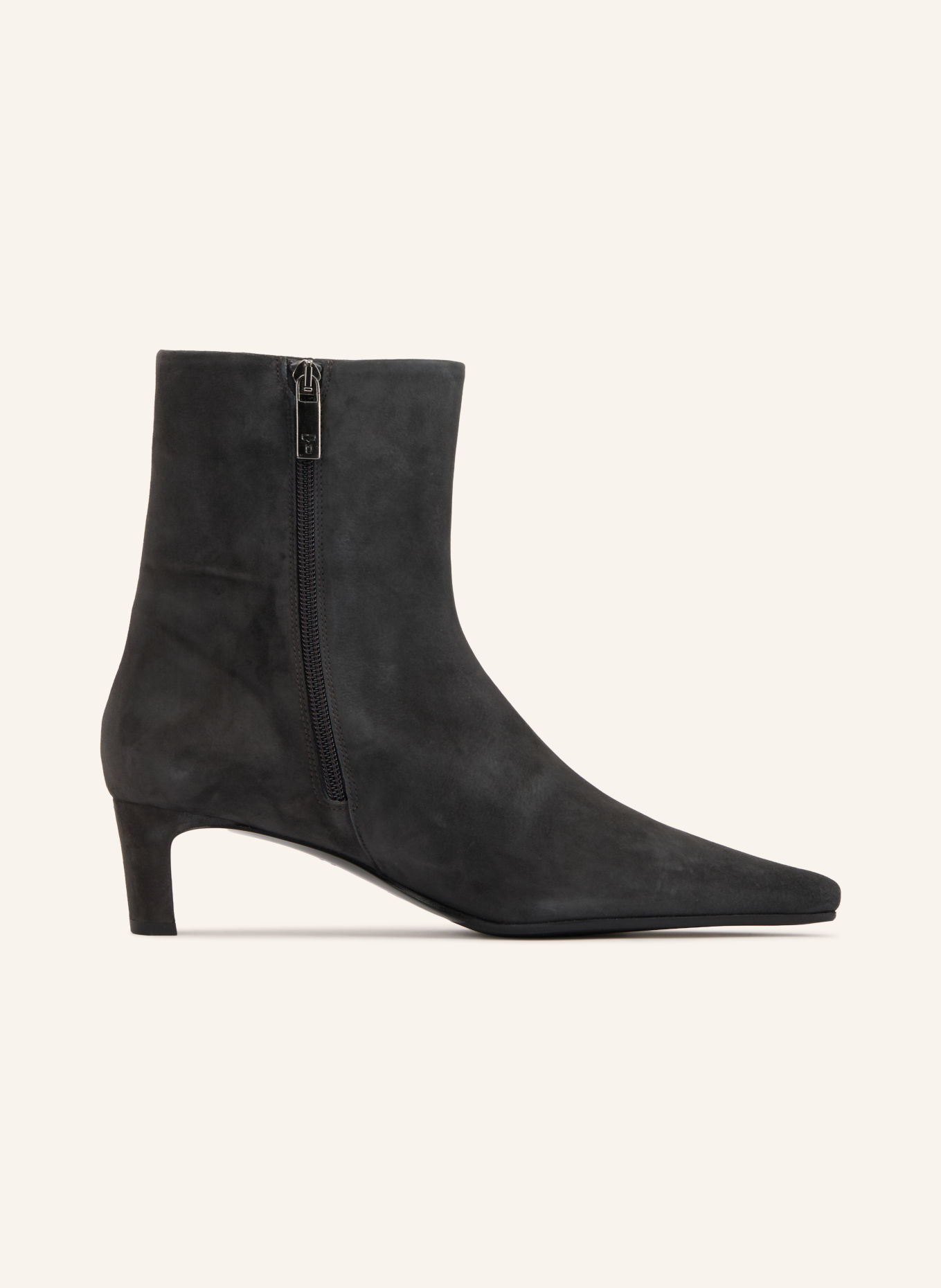 THEA MIKA VESNA Ankle boots: DARK GRAY / PLATINUM