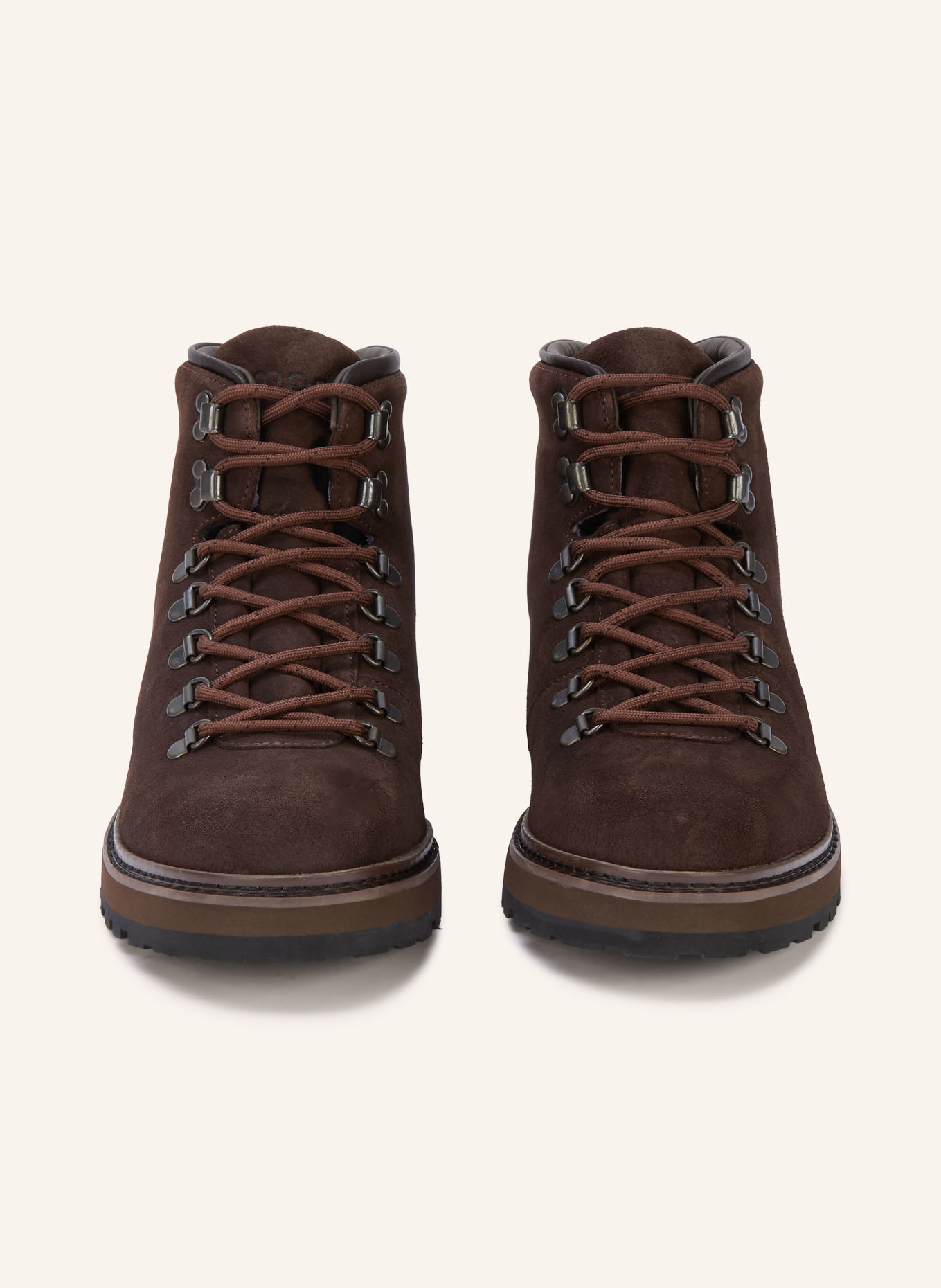mono Schnürboots: DUNKELBRAUN