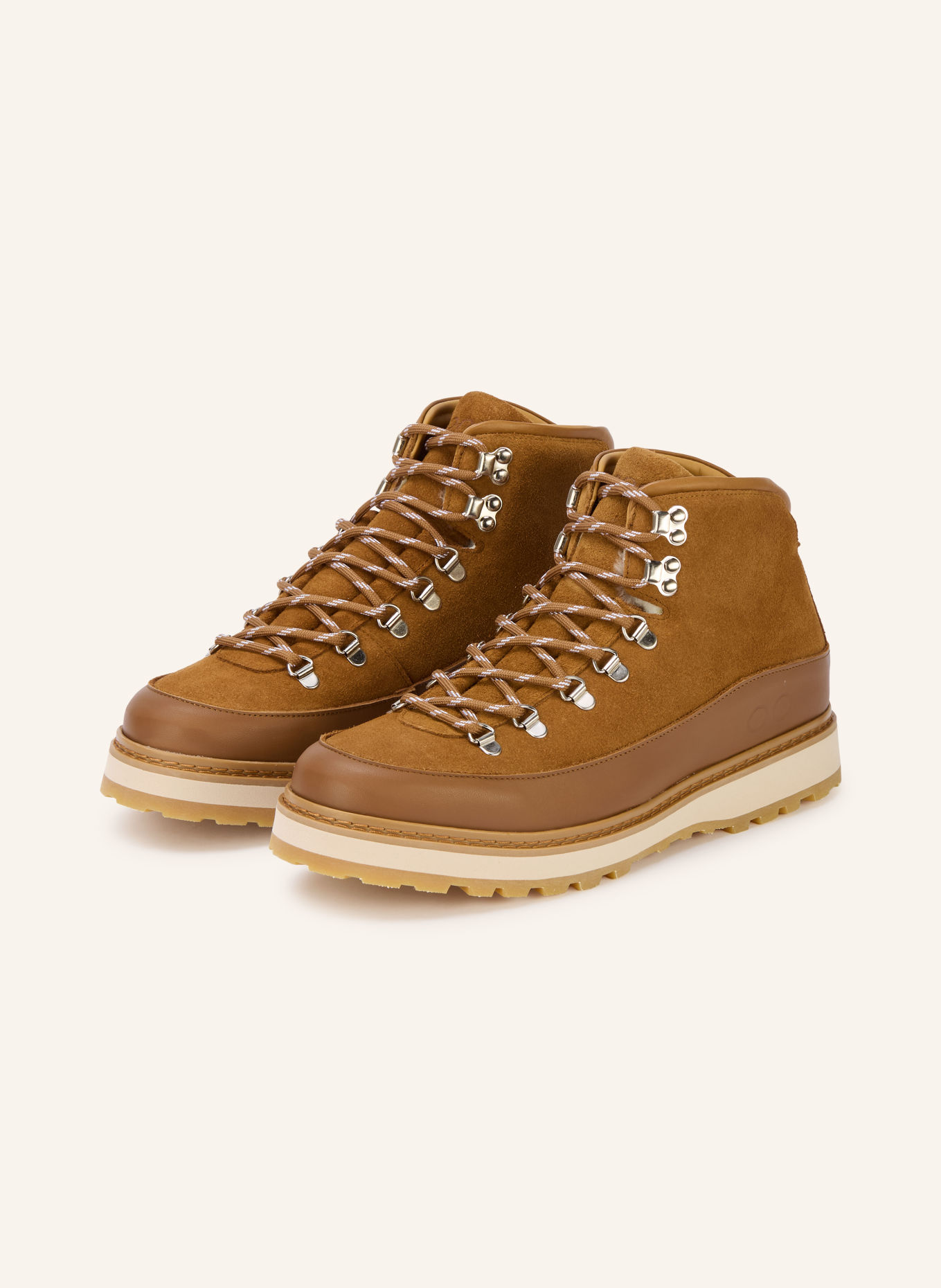 mono Schnürboots: COGNAC