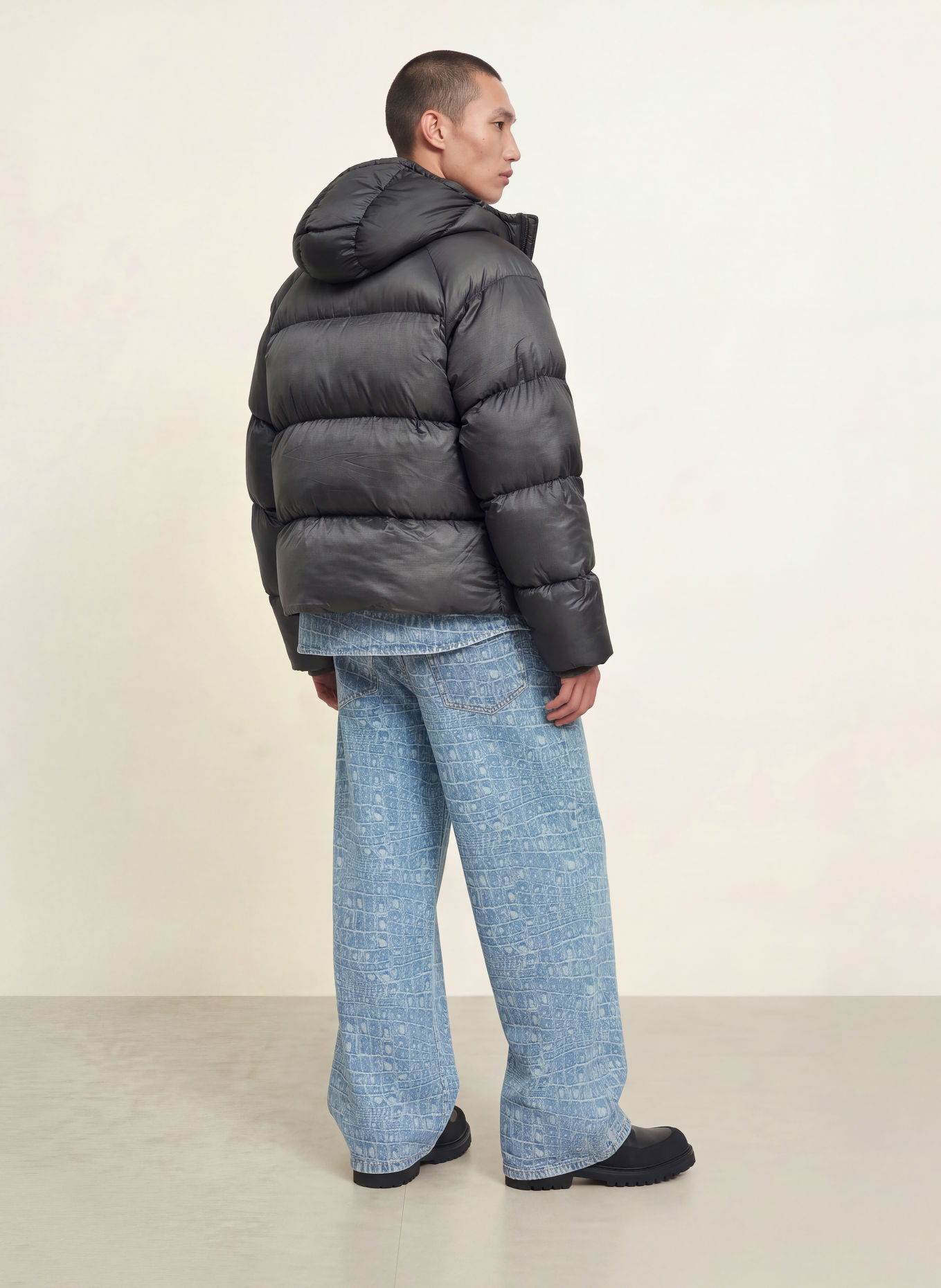 DAILY PAPER Steppjacke: DUNKELGRAU