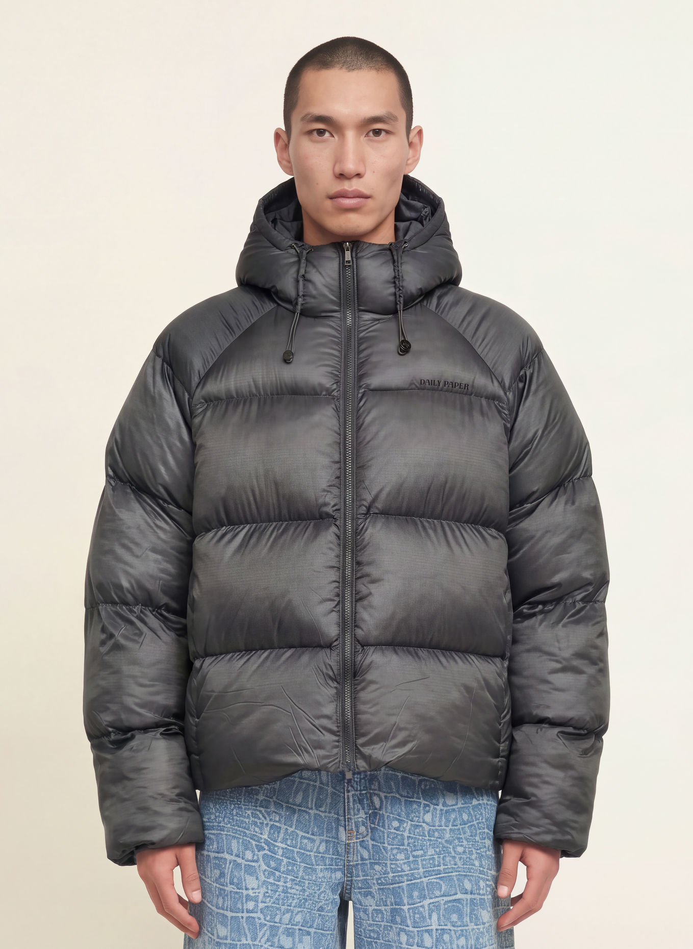 DAILY PAPER Steppjacke: DUNKELGRAU