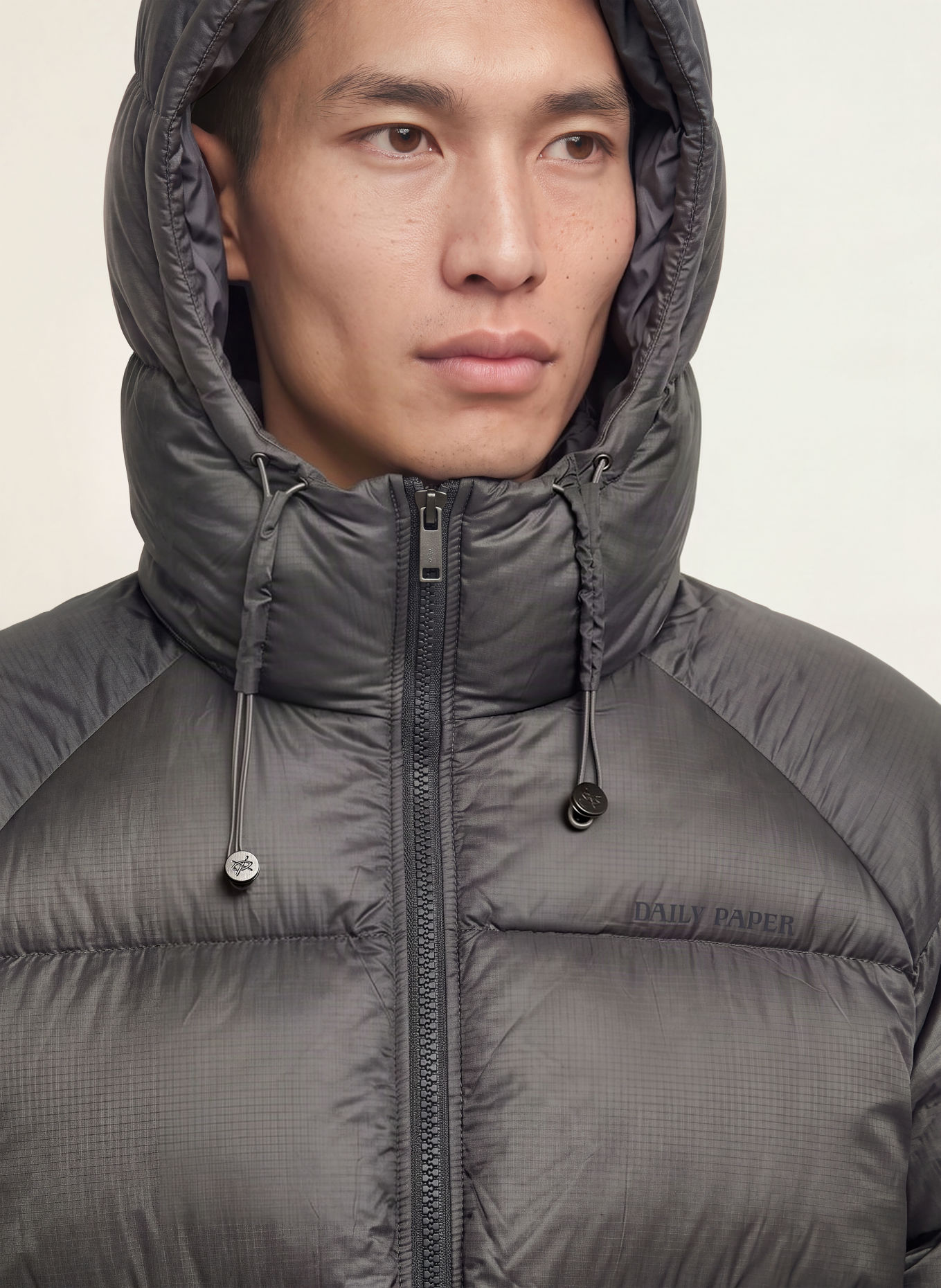 DAILY PAPER Steppjacke: DUNKELGRAU