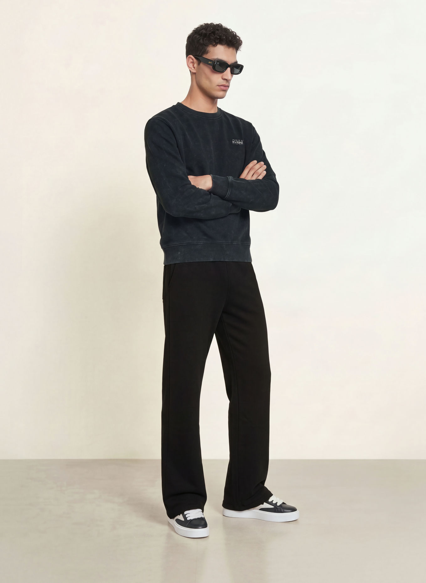 DAILY PAPER Sweatshirt: BLACK