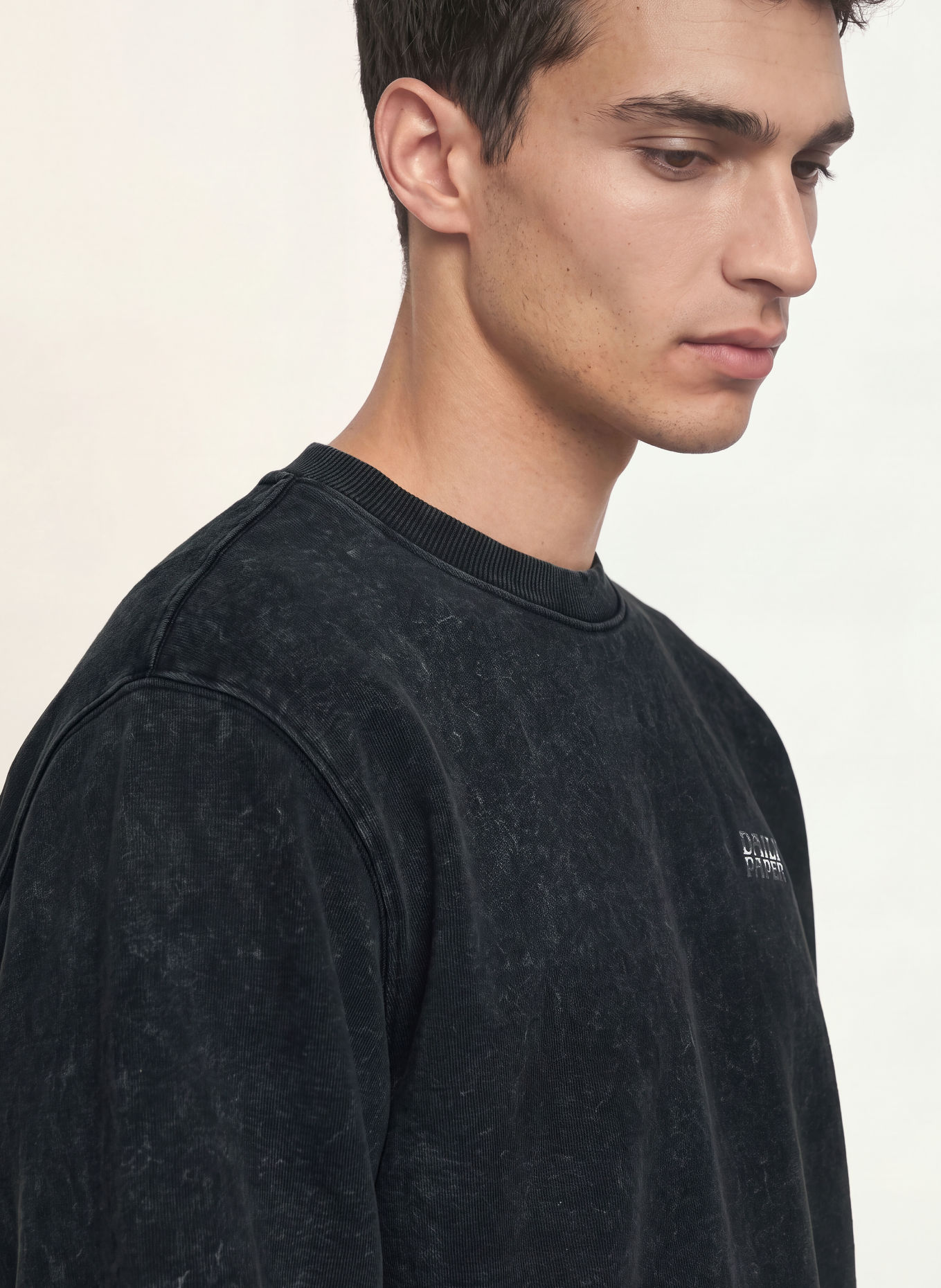 DAILY PAPER Sweatshirt: BLACK
