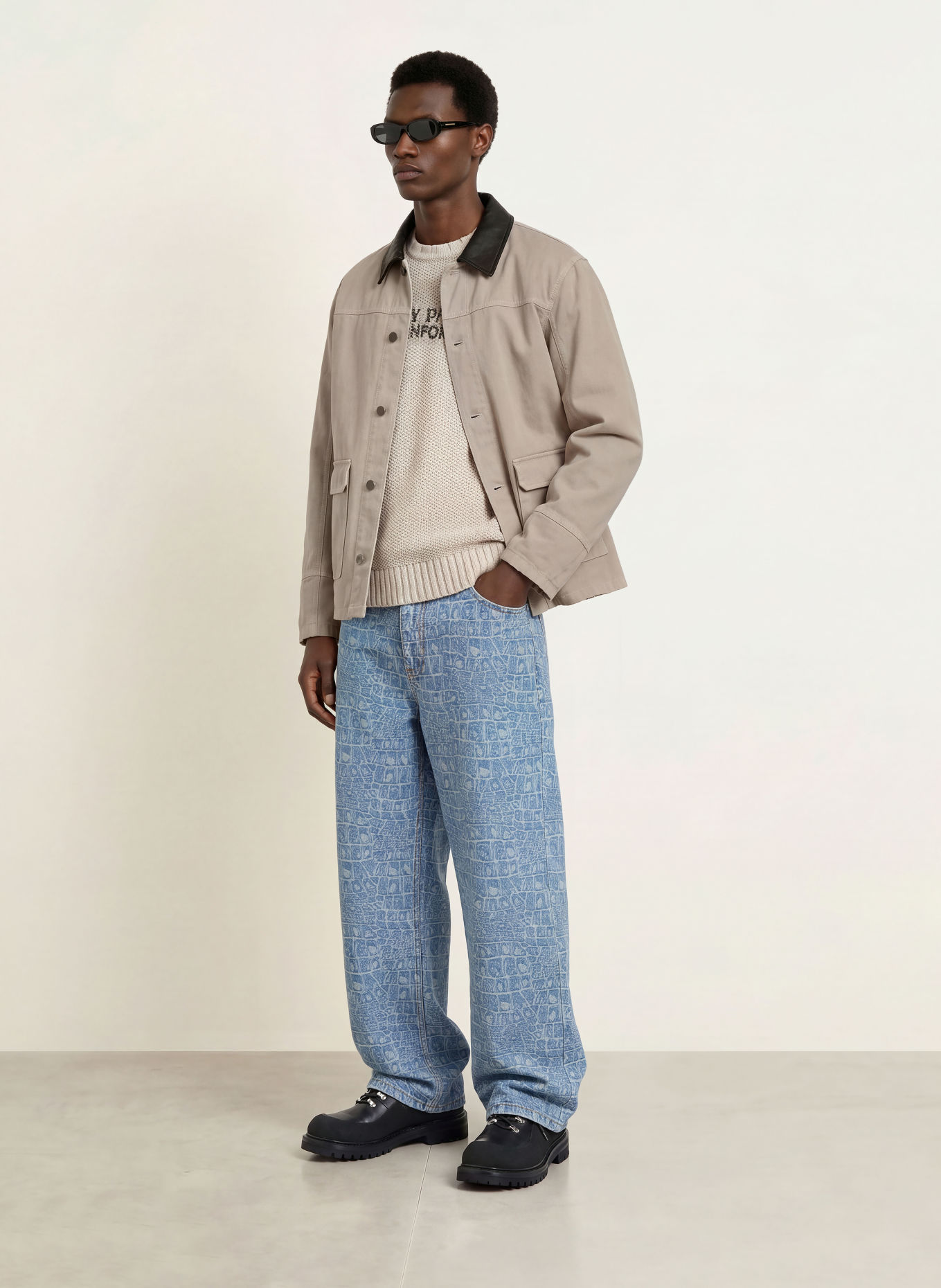DAILY PAPER Overjacket: BEIGE