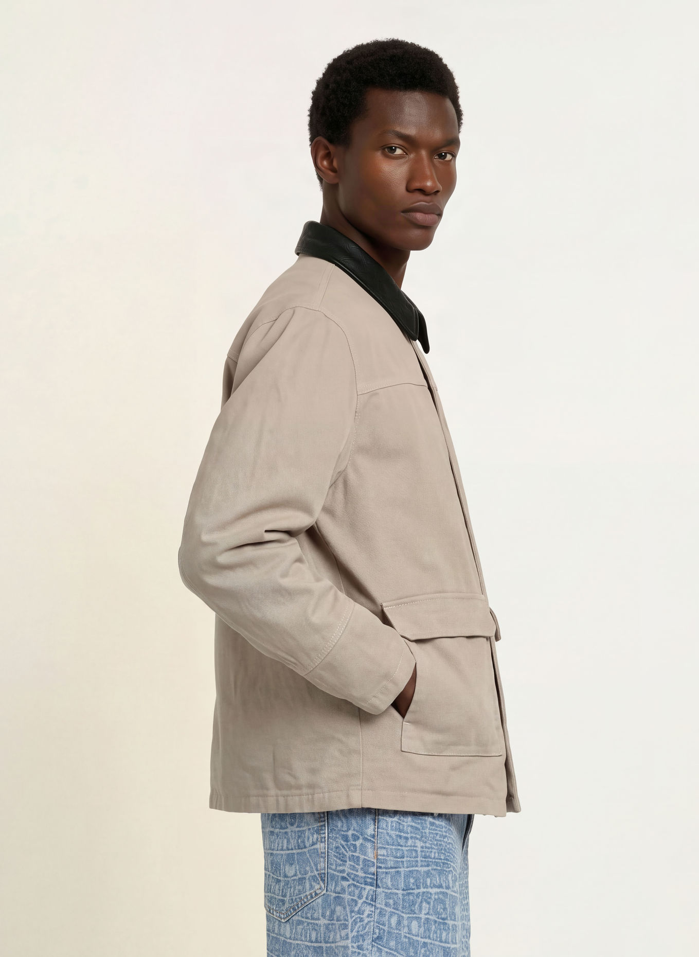 DAILY PAPER Overjacket: BEIGE