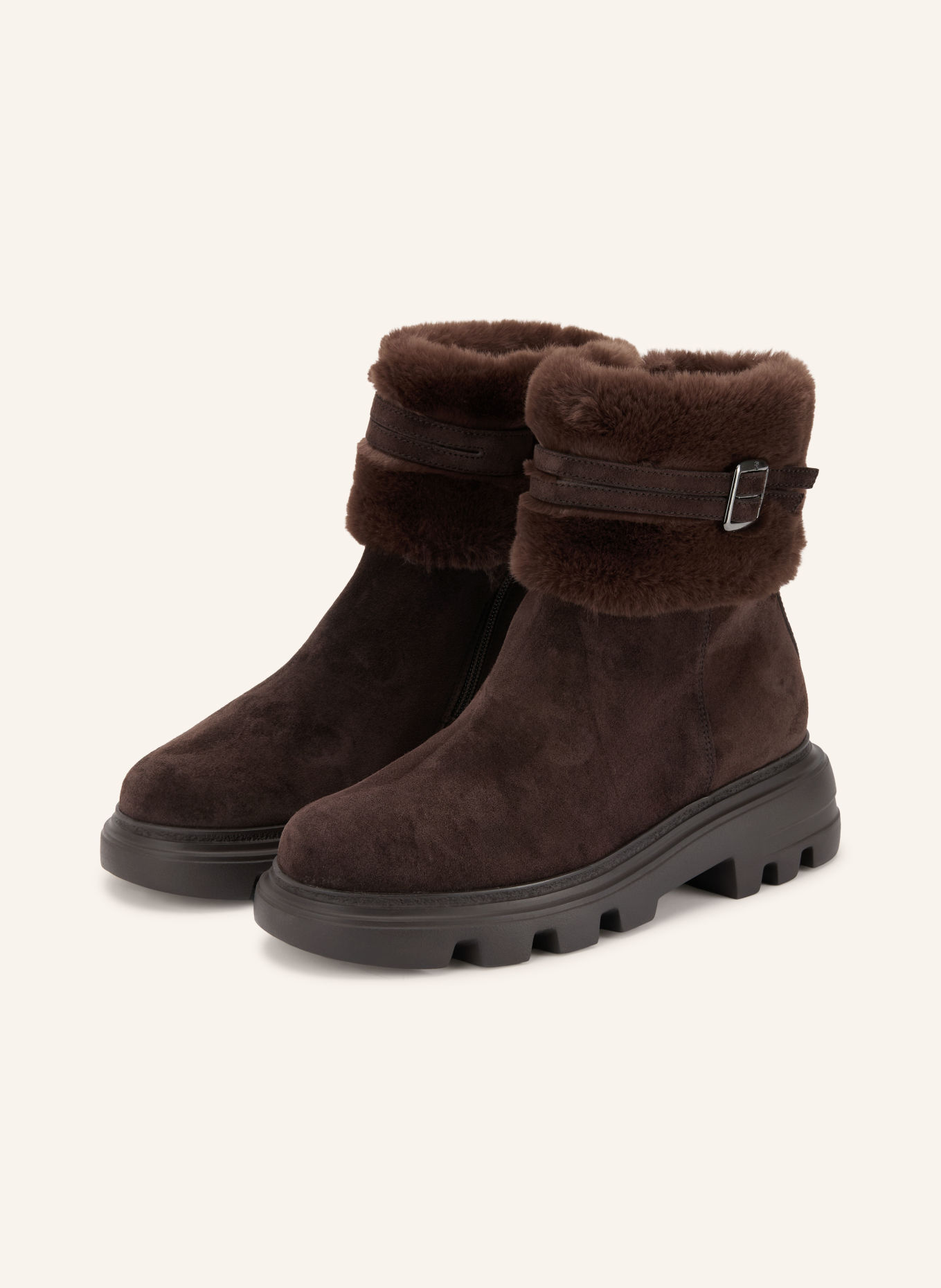 paul green Boots: DUNKELBRAUN