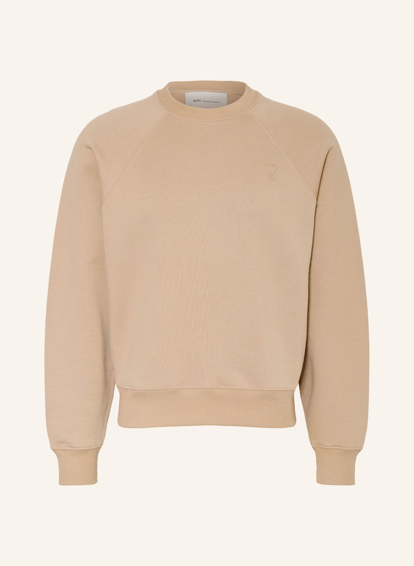 AMI PARIS Sweatshirt: CAMEL
